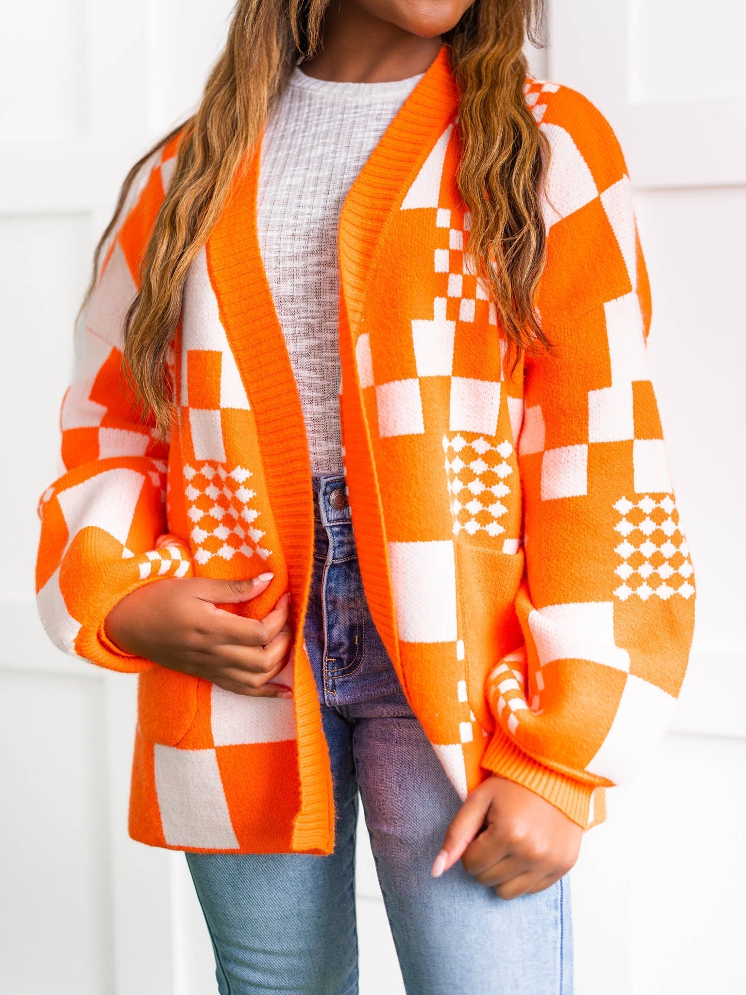 Curvy Pride of the South Knit Cardigan