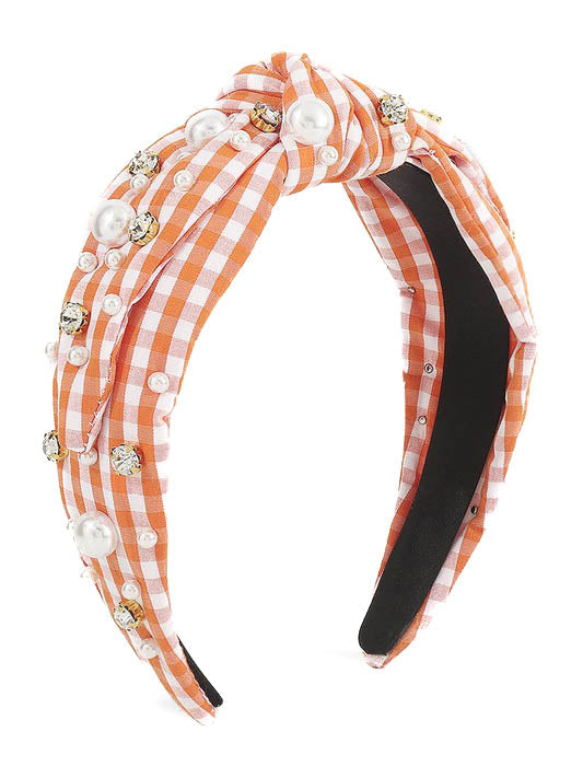 Check the Stadium Gingham Headband