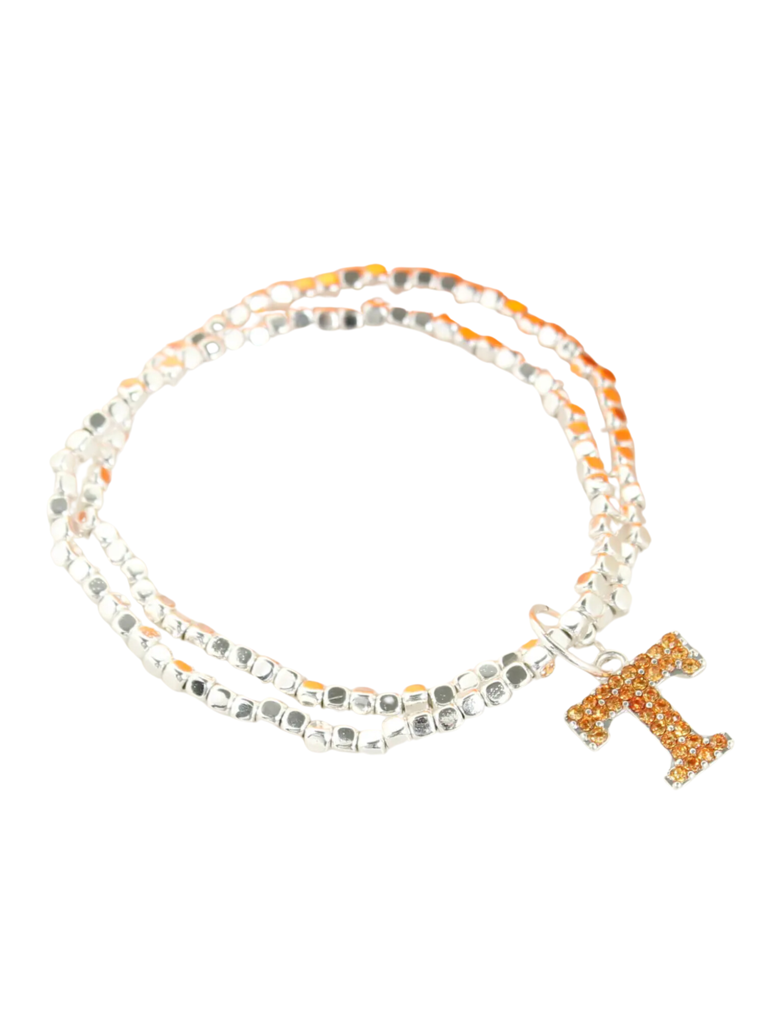 Tennessee Crystal Logo Stretch Bracelet