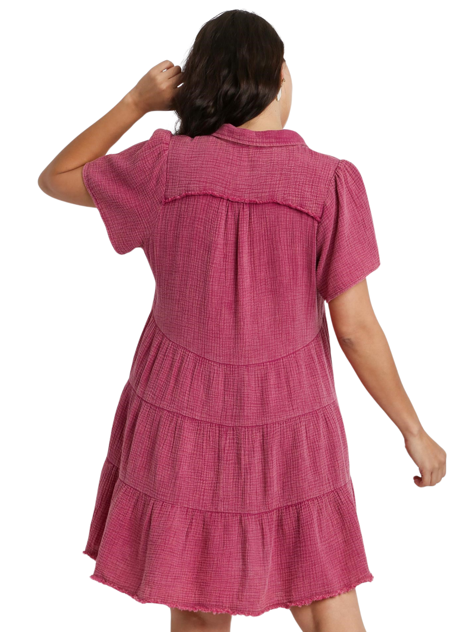 Curvy Make Me Forget Mineral Wash Dress