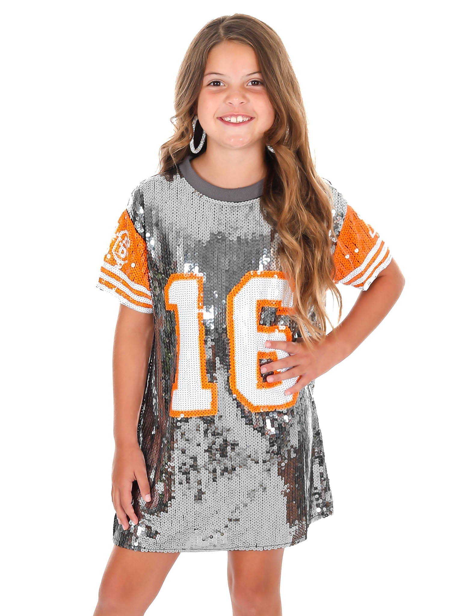 Youth 16 Sequin Jersey Dress