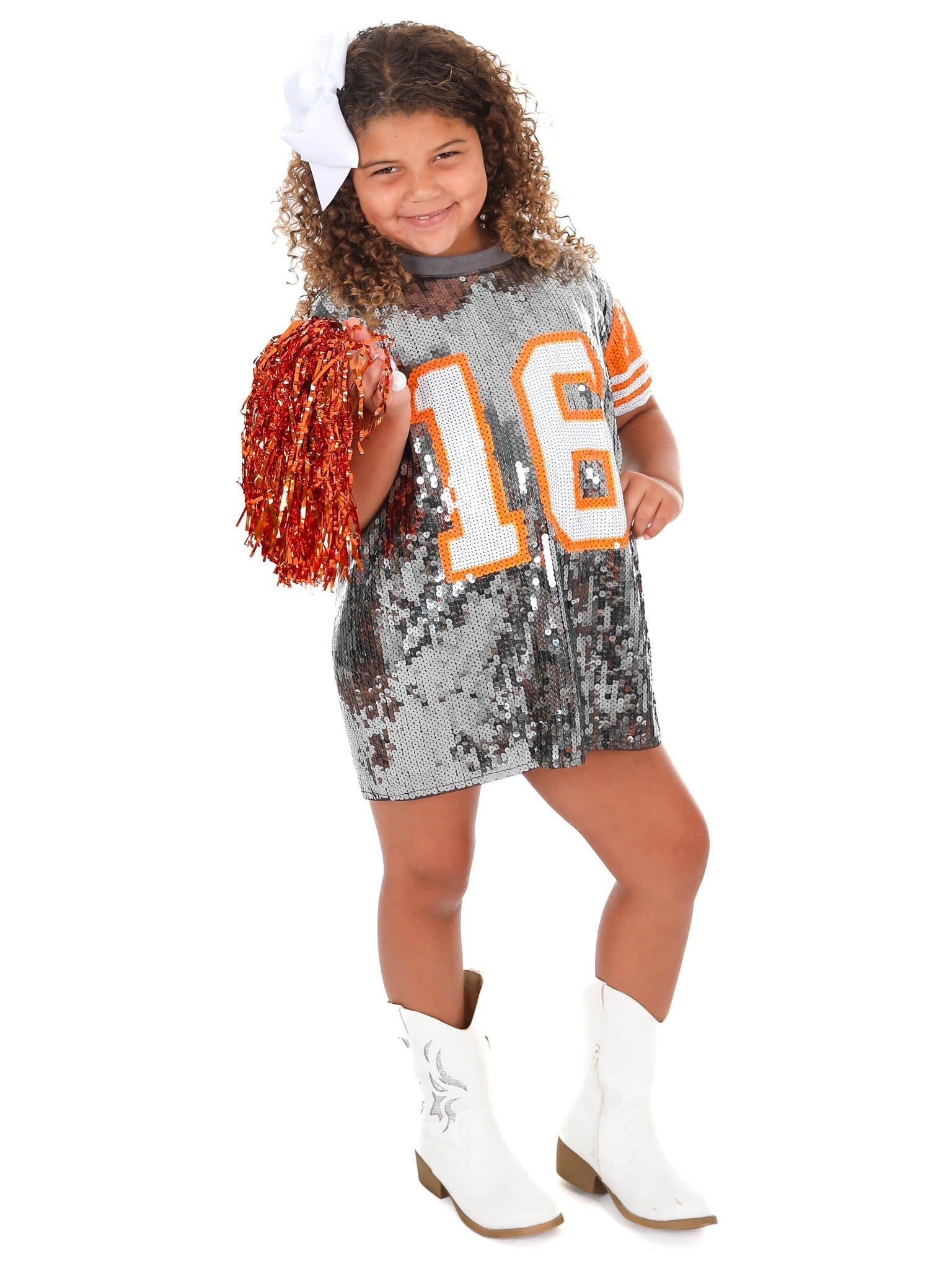 Youth 16 Sequin Jersey Dress