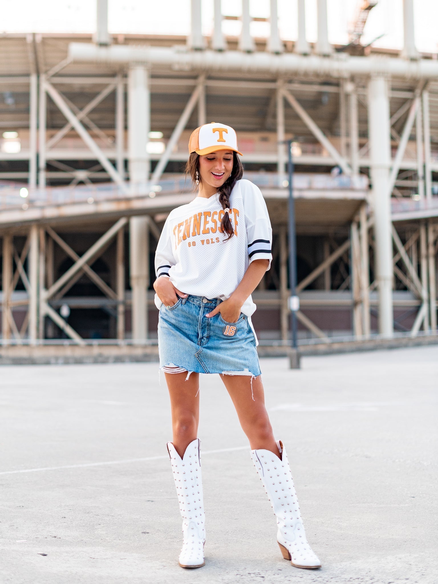 Tennessee Volunteers Option Play Iconic Oversized Fashion Jersey