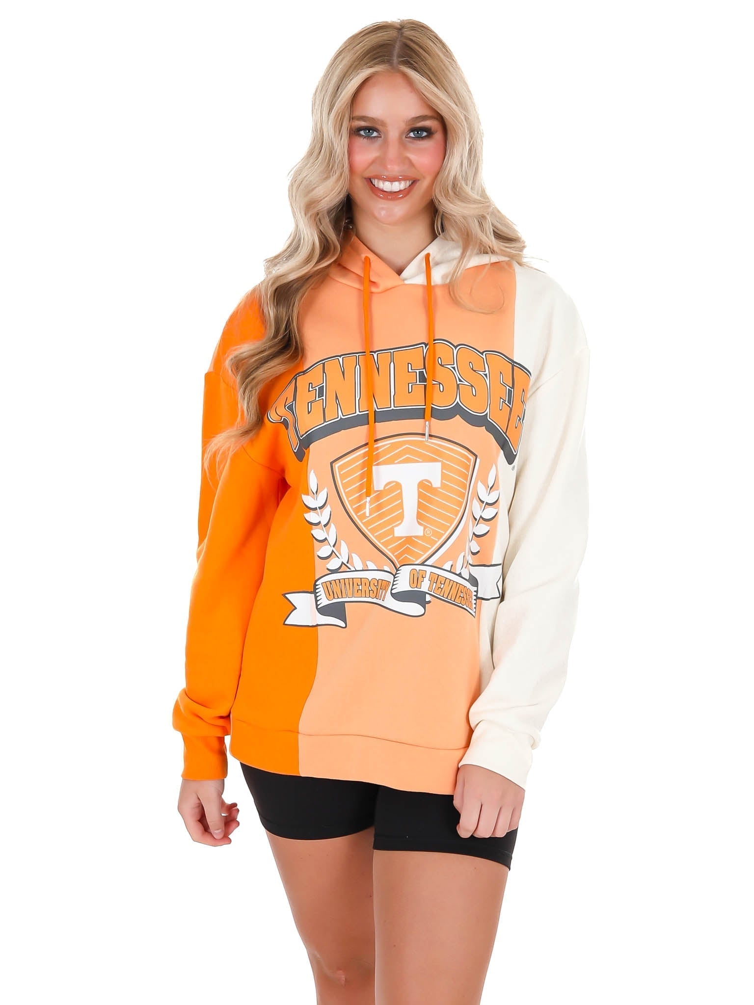 Tennessee Volunteers Colorblock Trio Hoodie