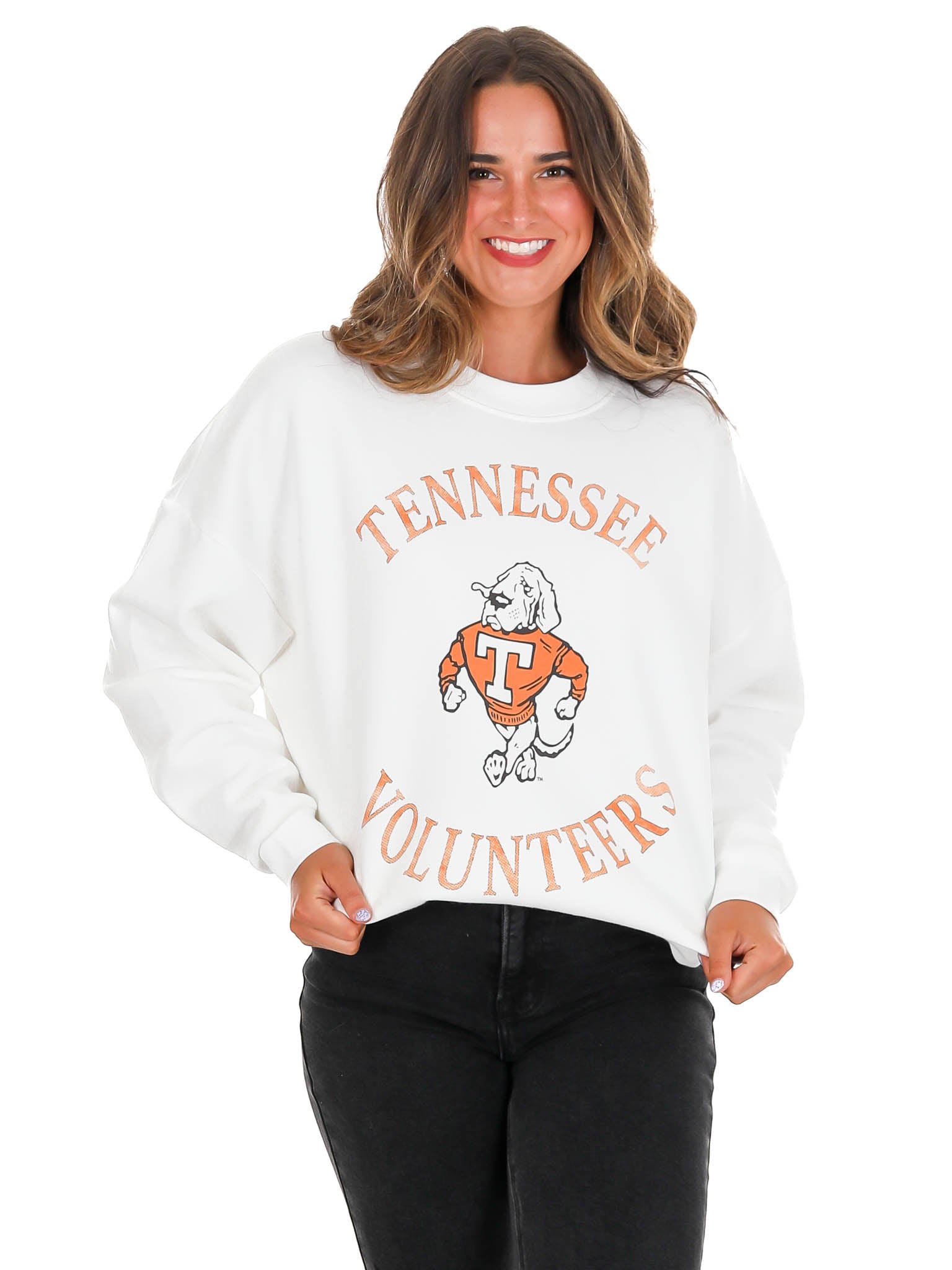 Tennessee Volunteers Play on Premium Crewneck Pullover