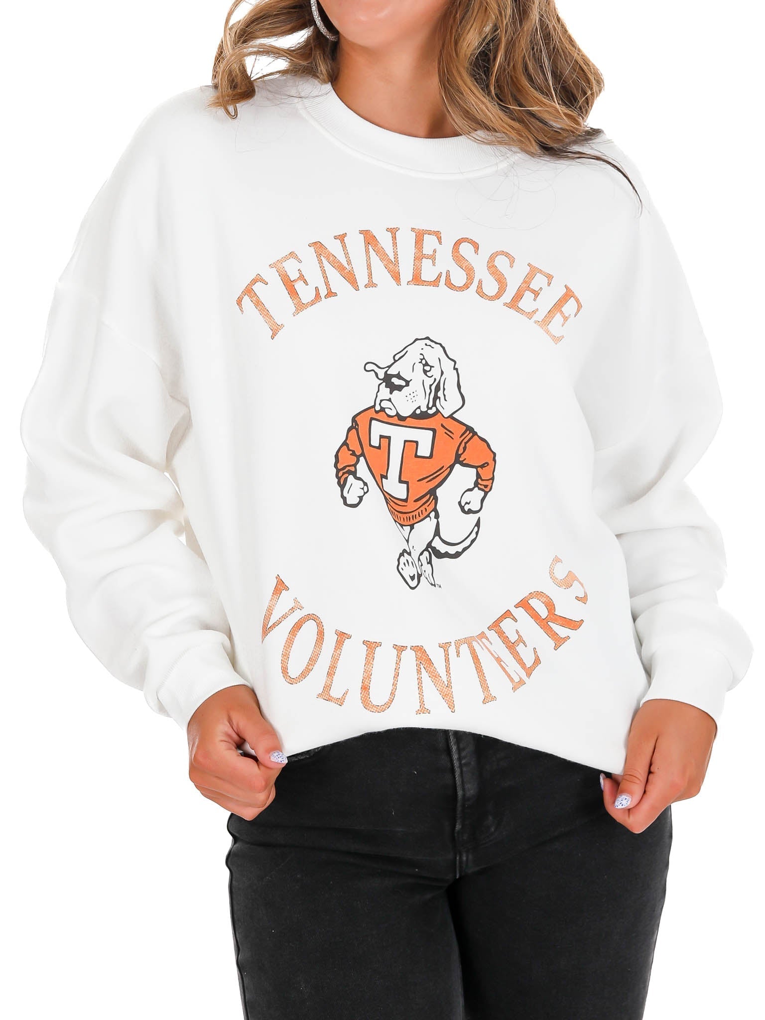 Tennessee Volunteers Play on Premium Crewneck Pullover