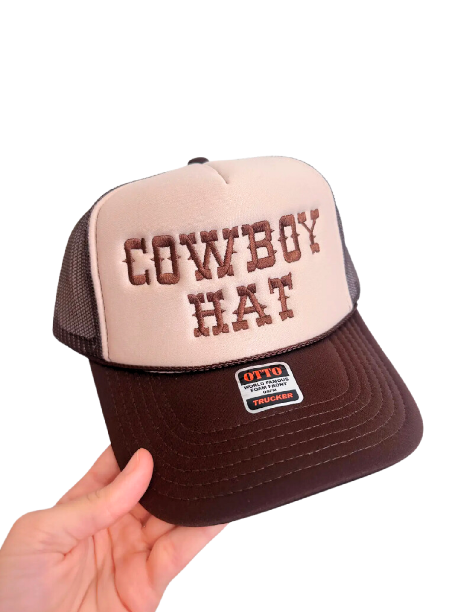 Cowboy Hat Trucker Hat