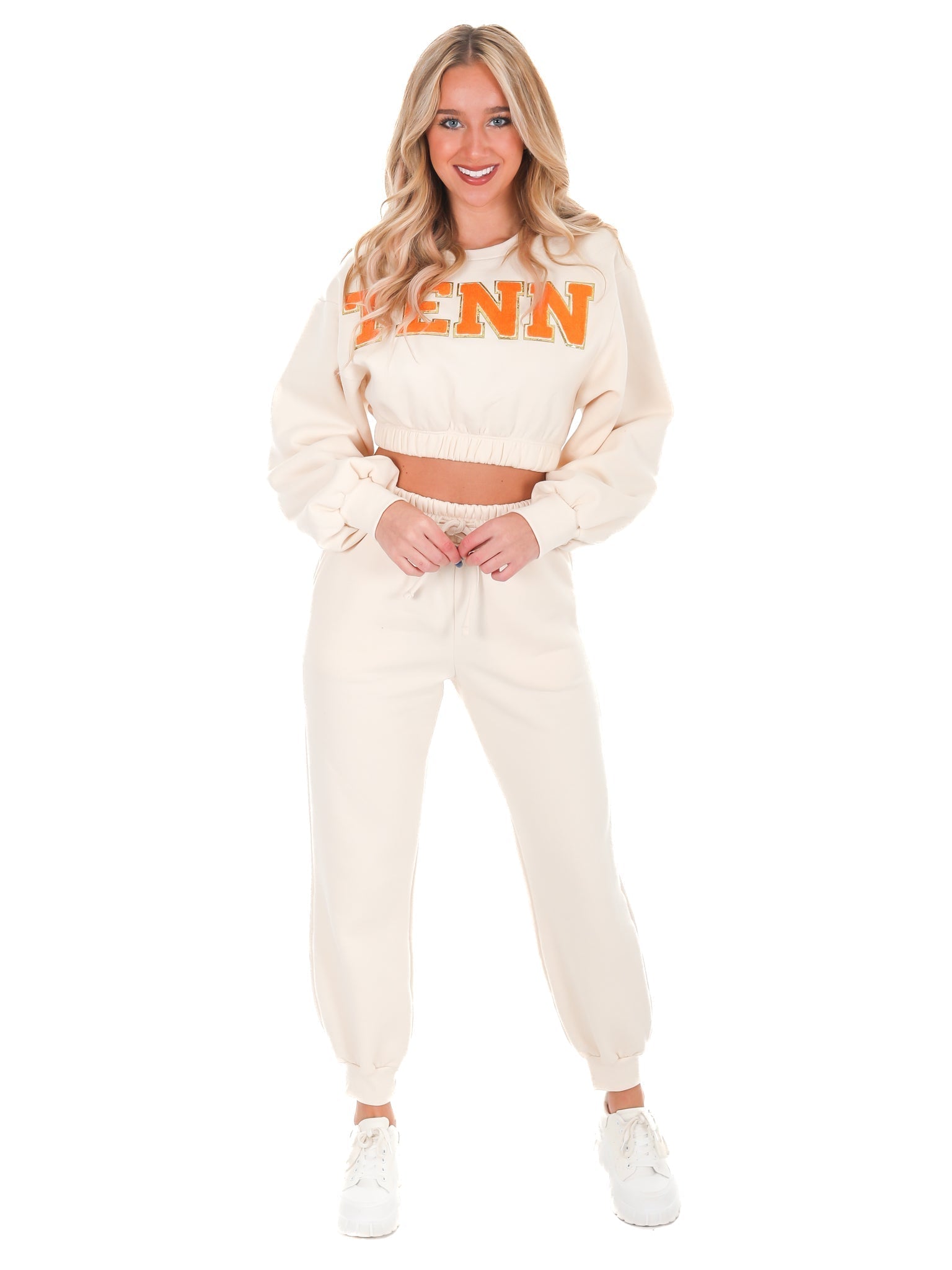 TENN Cream Two Piece Set
