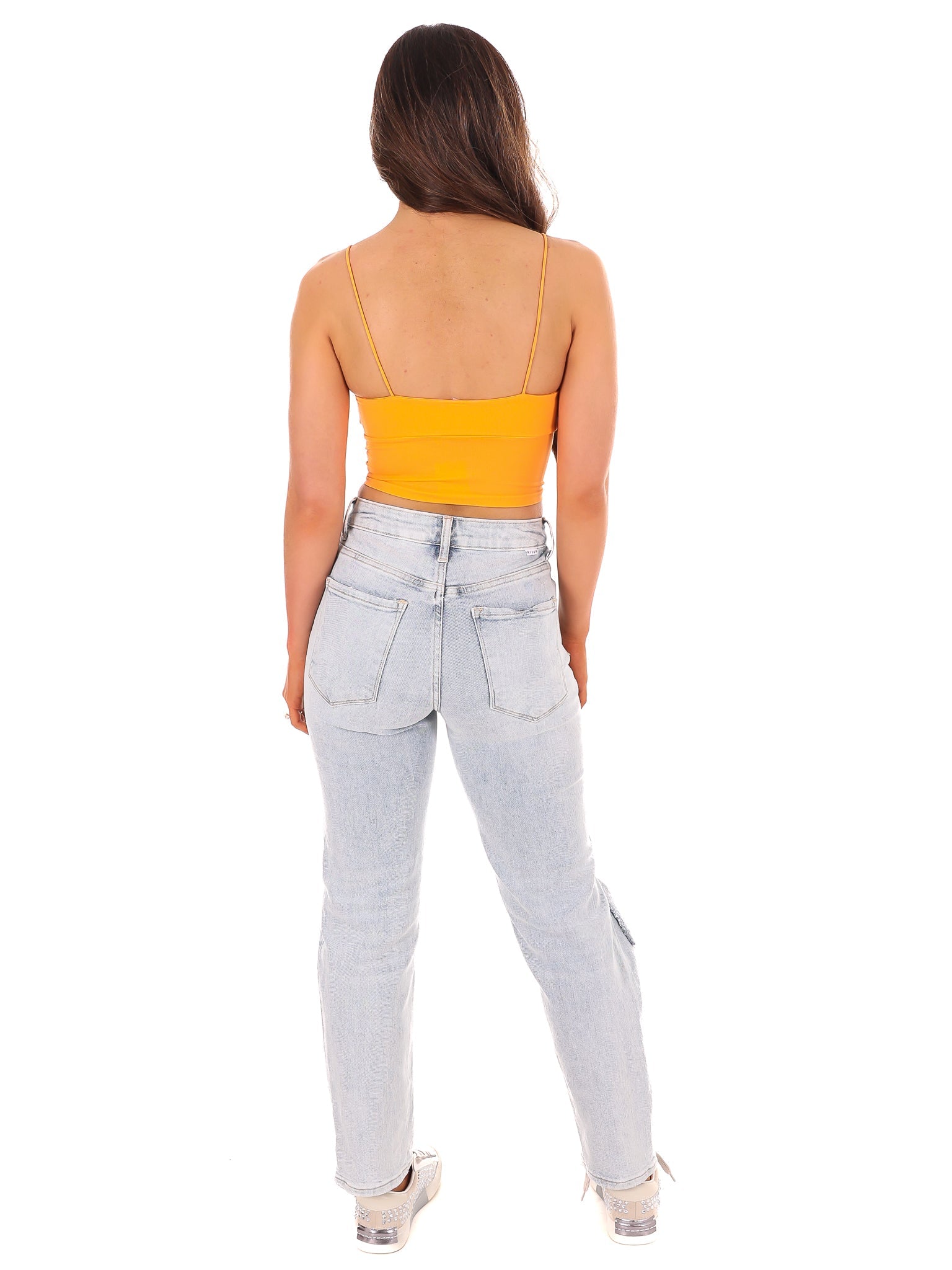 Never Defeated Cami Crop Top