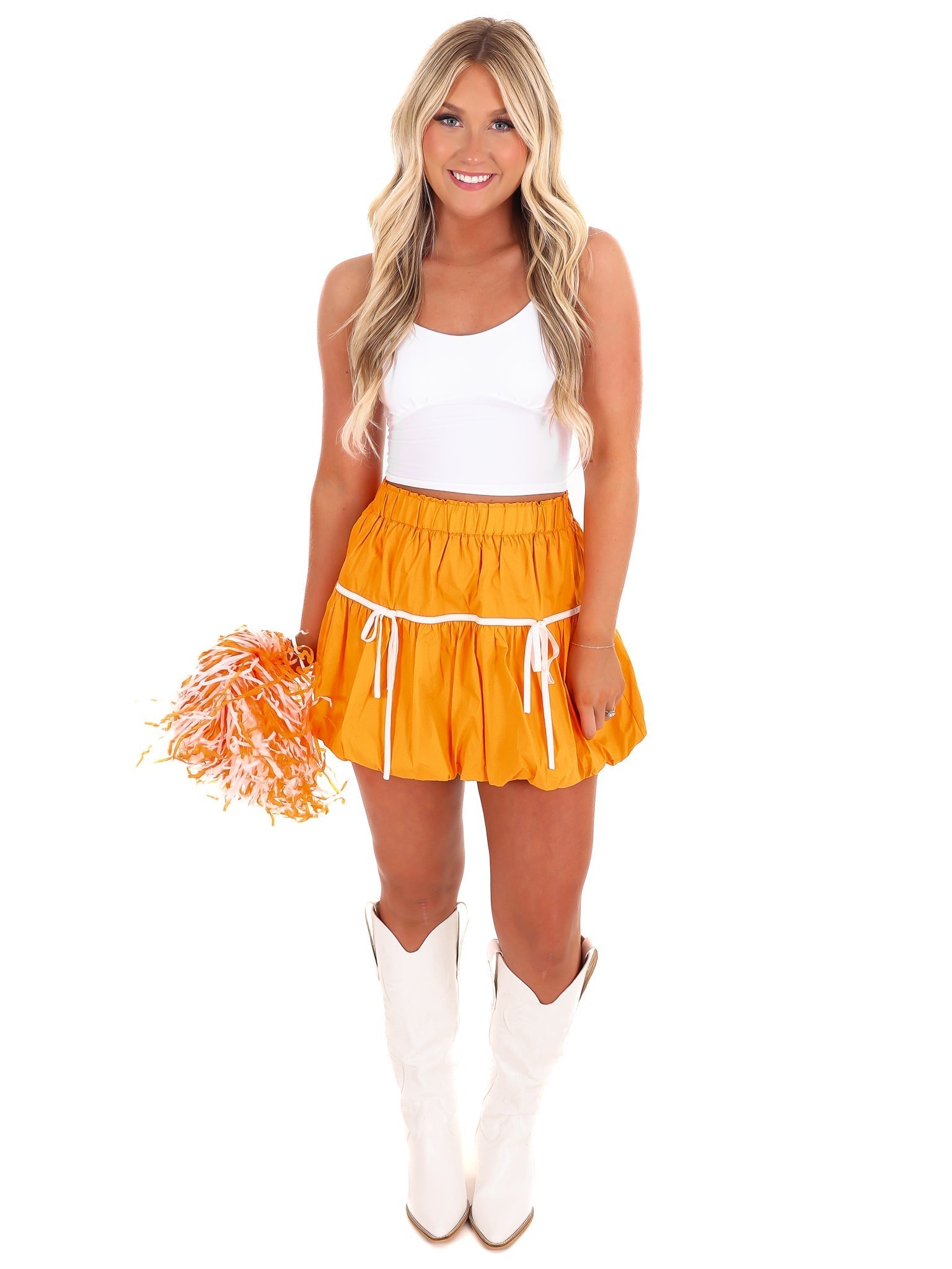 Never Defeated Cami Crop Top