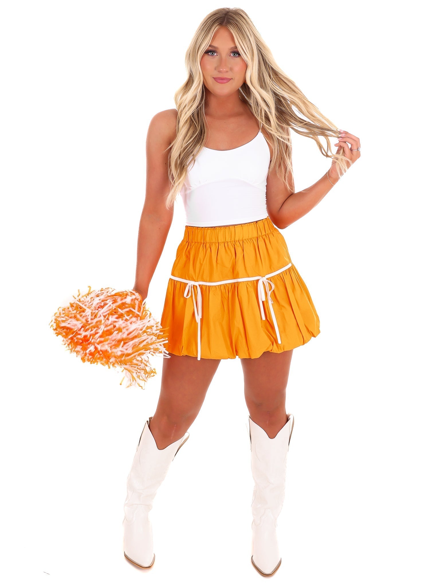 Never Defeated Cami Crop Top