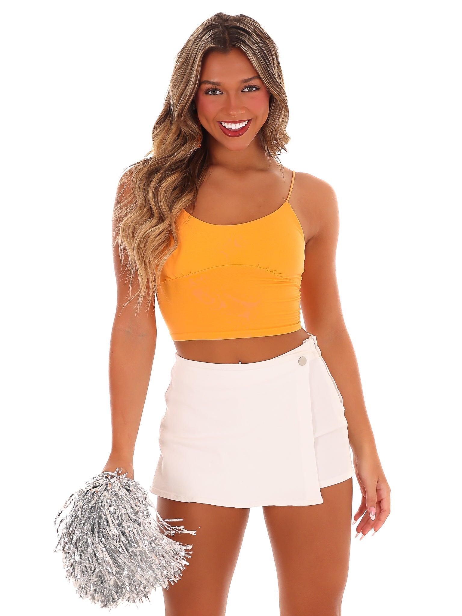 Never Defeated Cami Crop Top