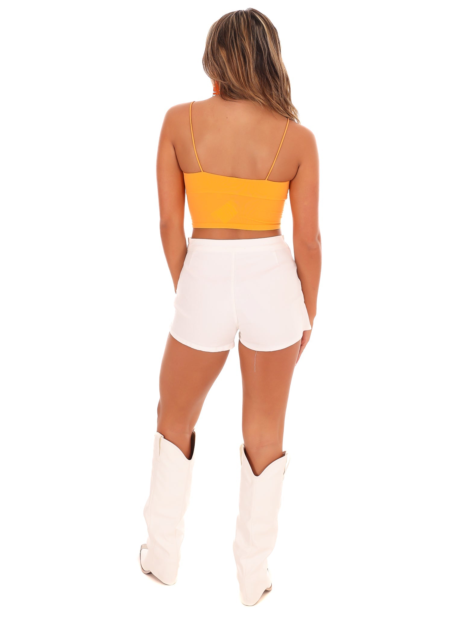 Never Defeated Cami Crop Top