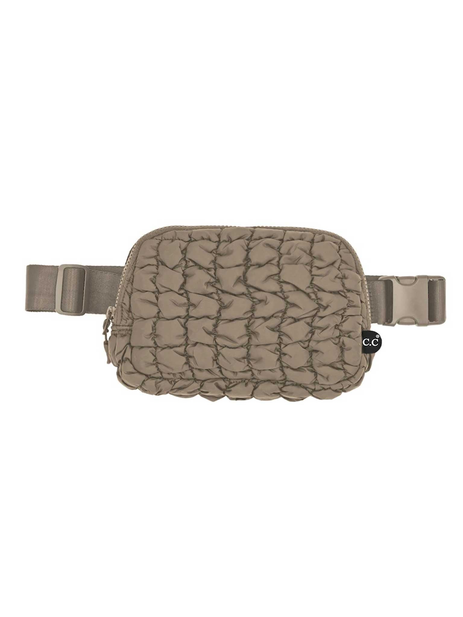Quilted Puffer Fanny Pack