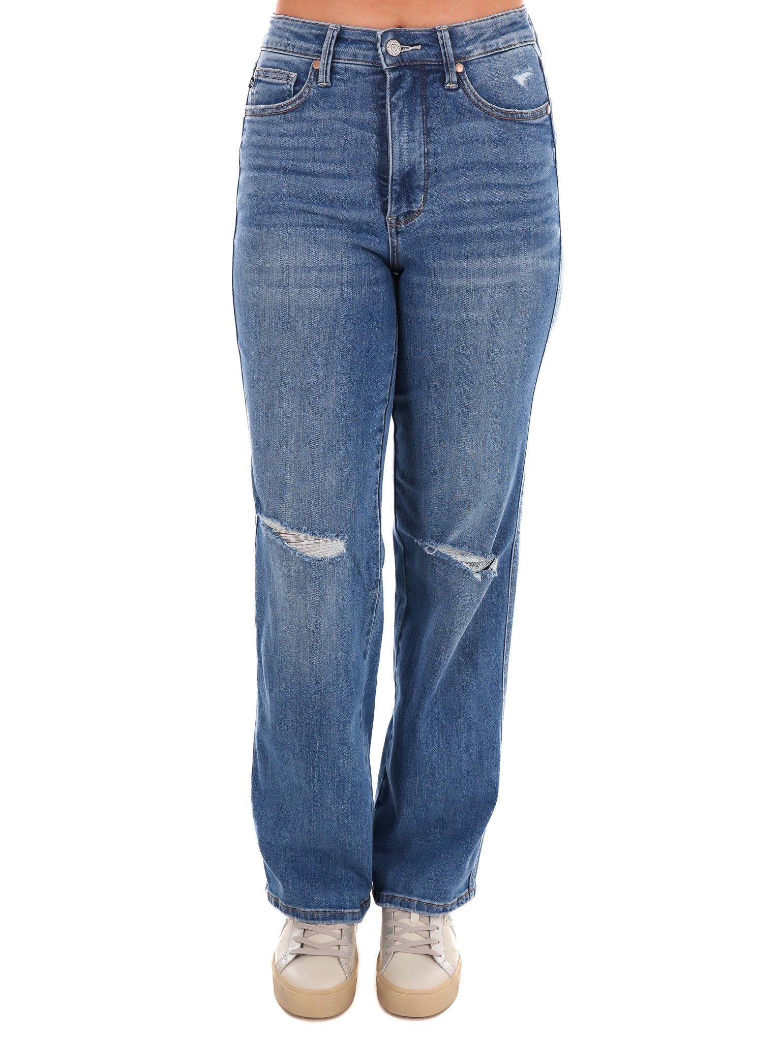 Wild As Her Tummy Control Straight Jeans