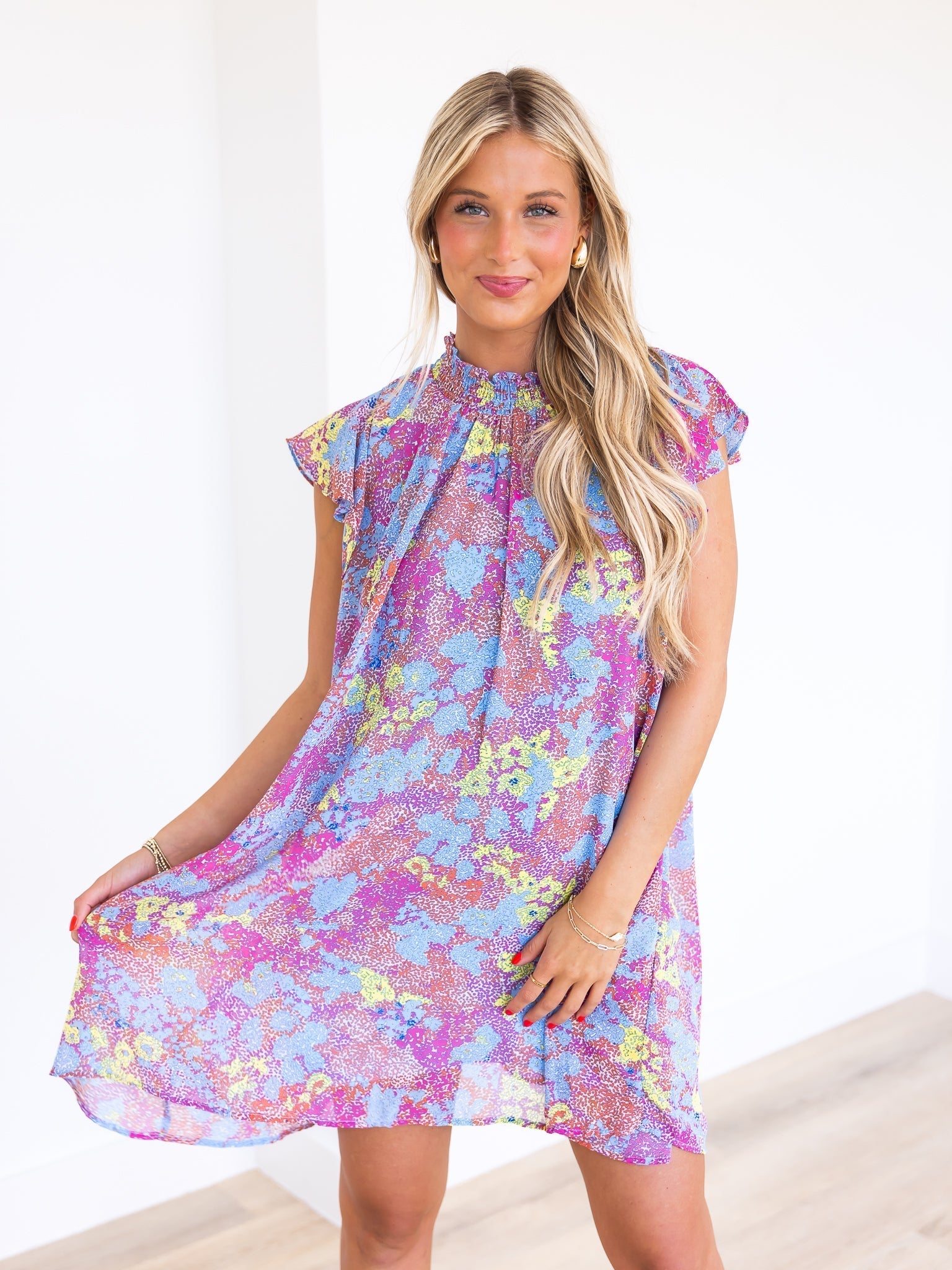 Safe Space Print Dress