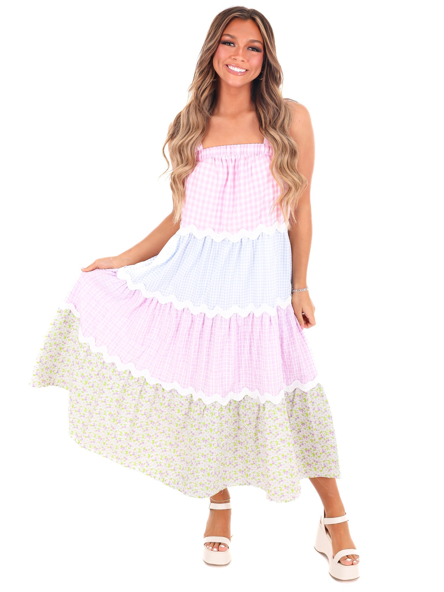 Spring Has Sprung Tiered Maxi Dress
