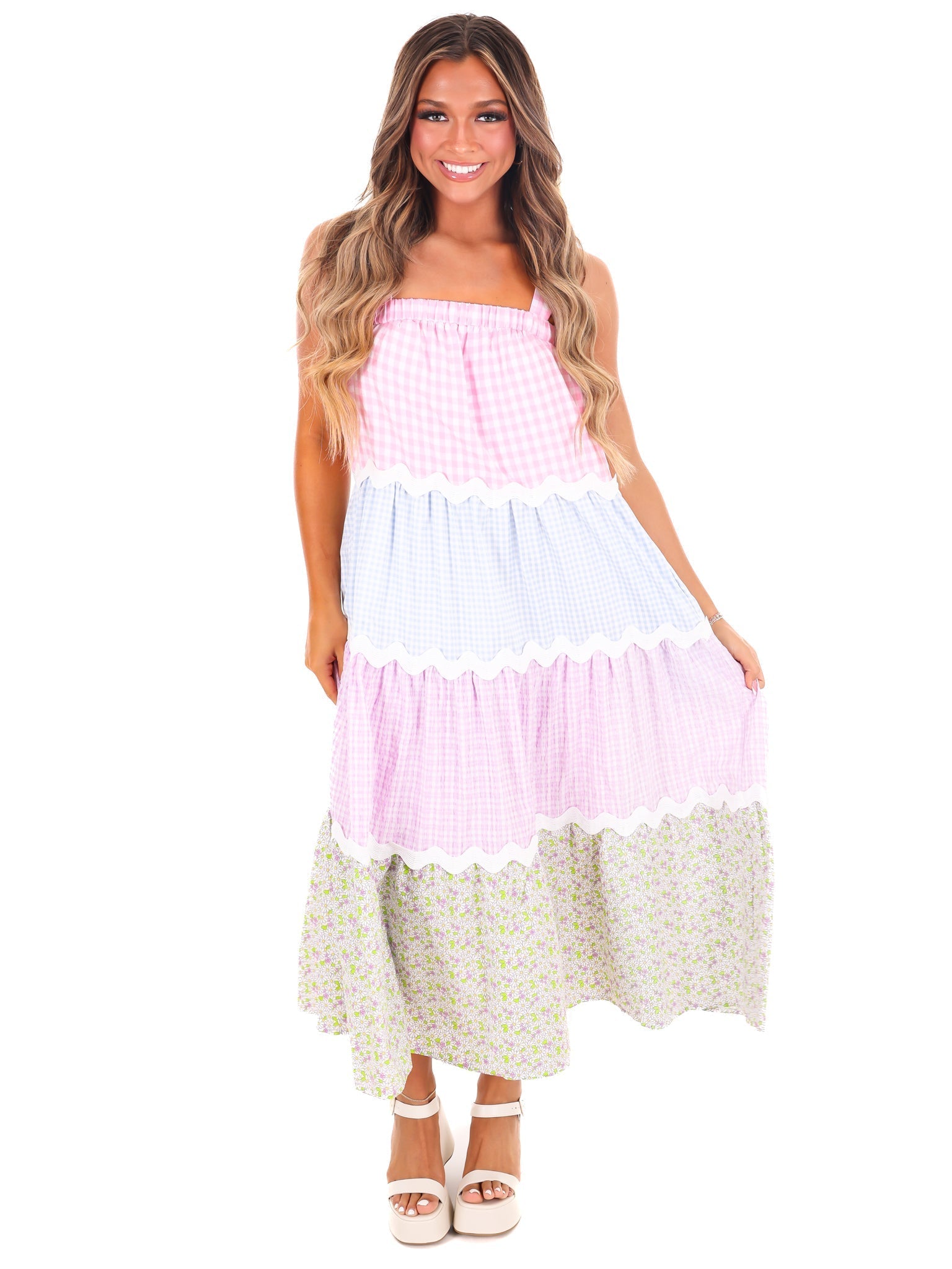 Spring Has Sprung Tiered Maxi Dress