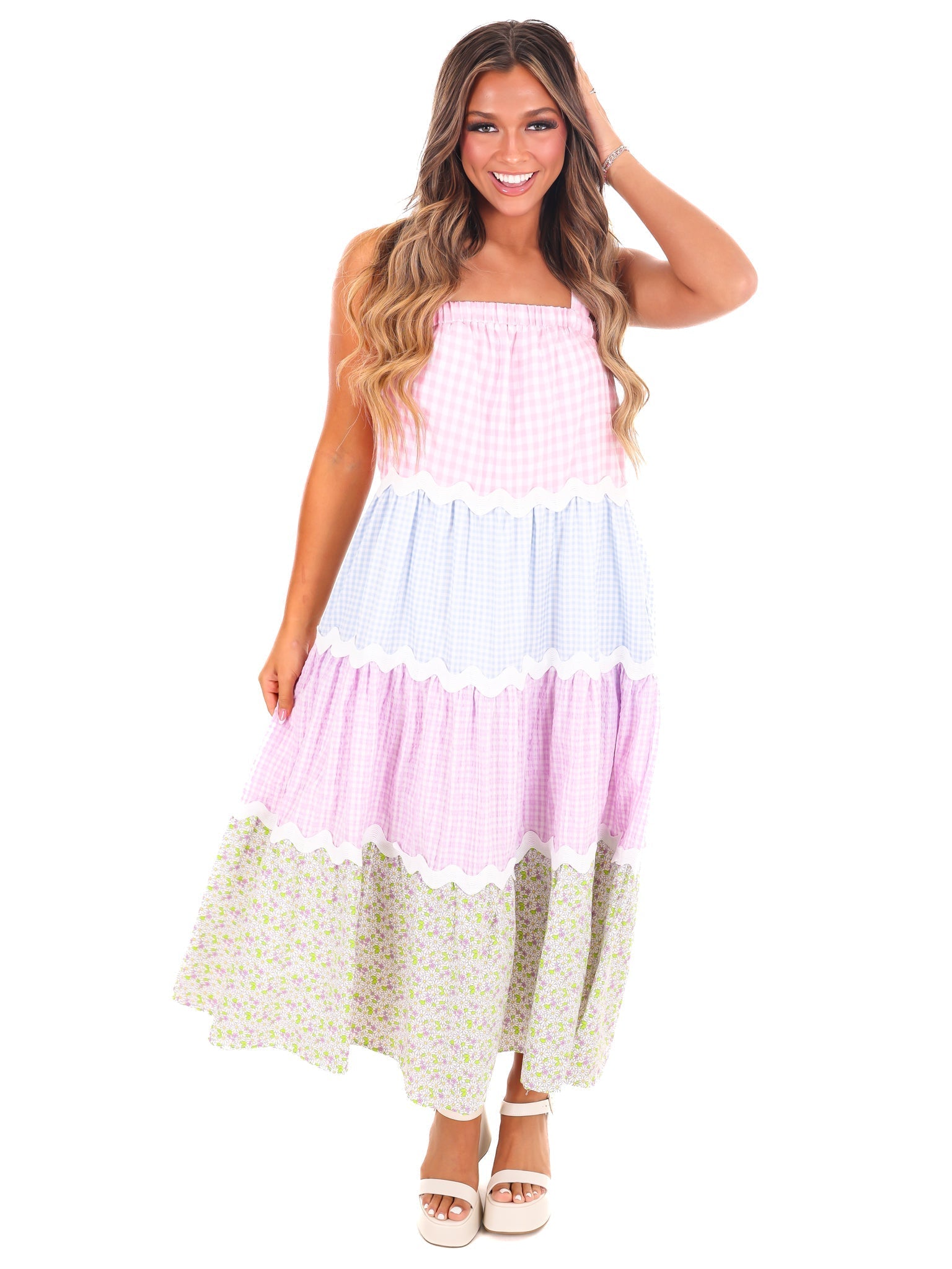 Spring Has Sprung Tiered Maxi Dress