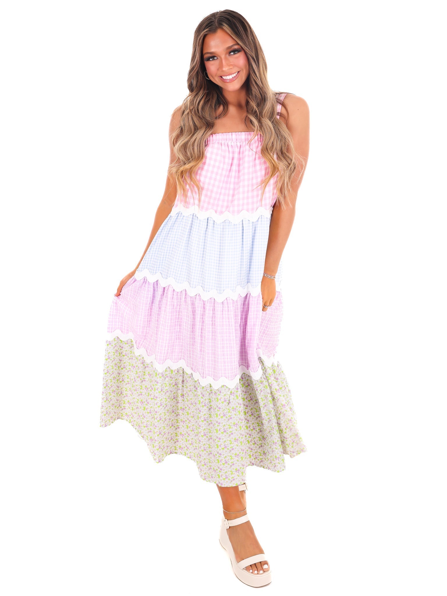 Spring Has Sprung Tiered Maxi Dress