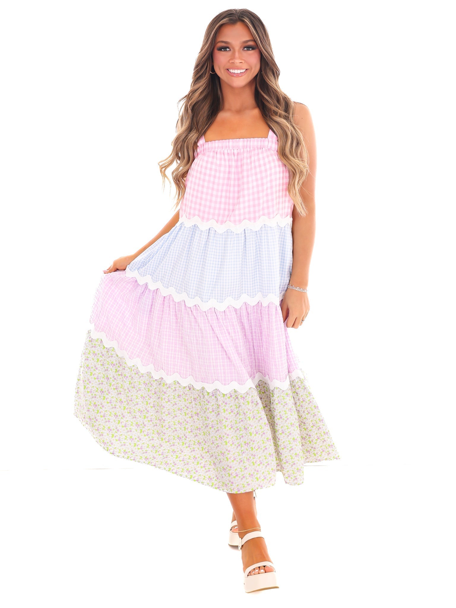 Spring Has Sprung Tiered Maxi Dress