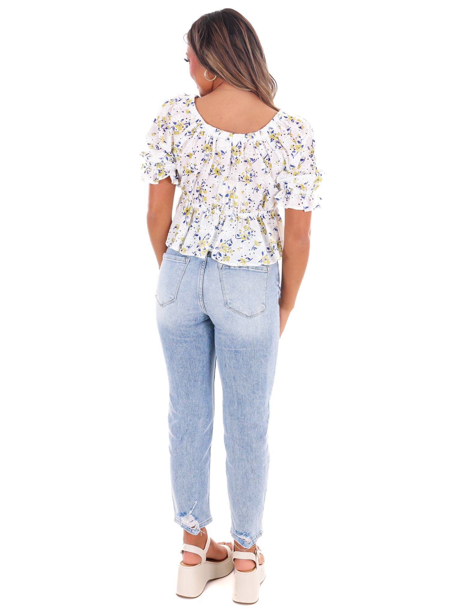 Every Single Time Floral Top