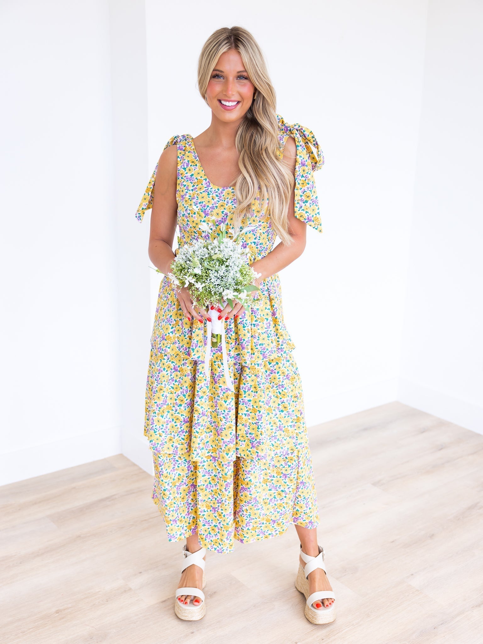 BuddyLove Drew Sunny Hunny Maxi Dress