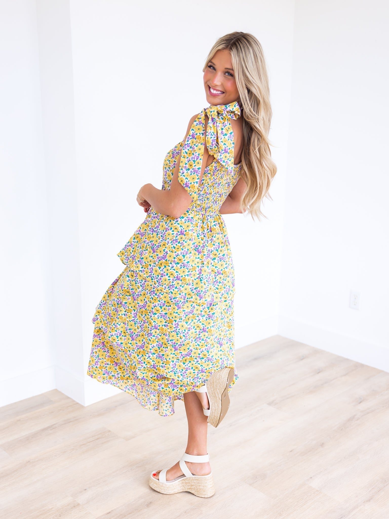 BuddyLove Drew Sunny Hunny Maxi Dress