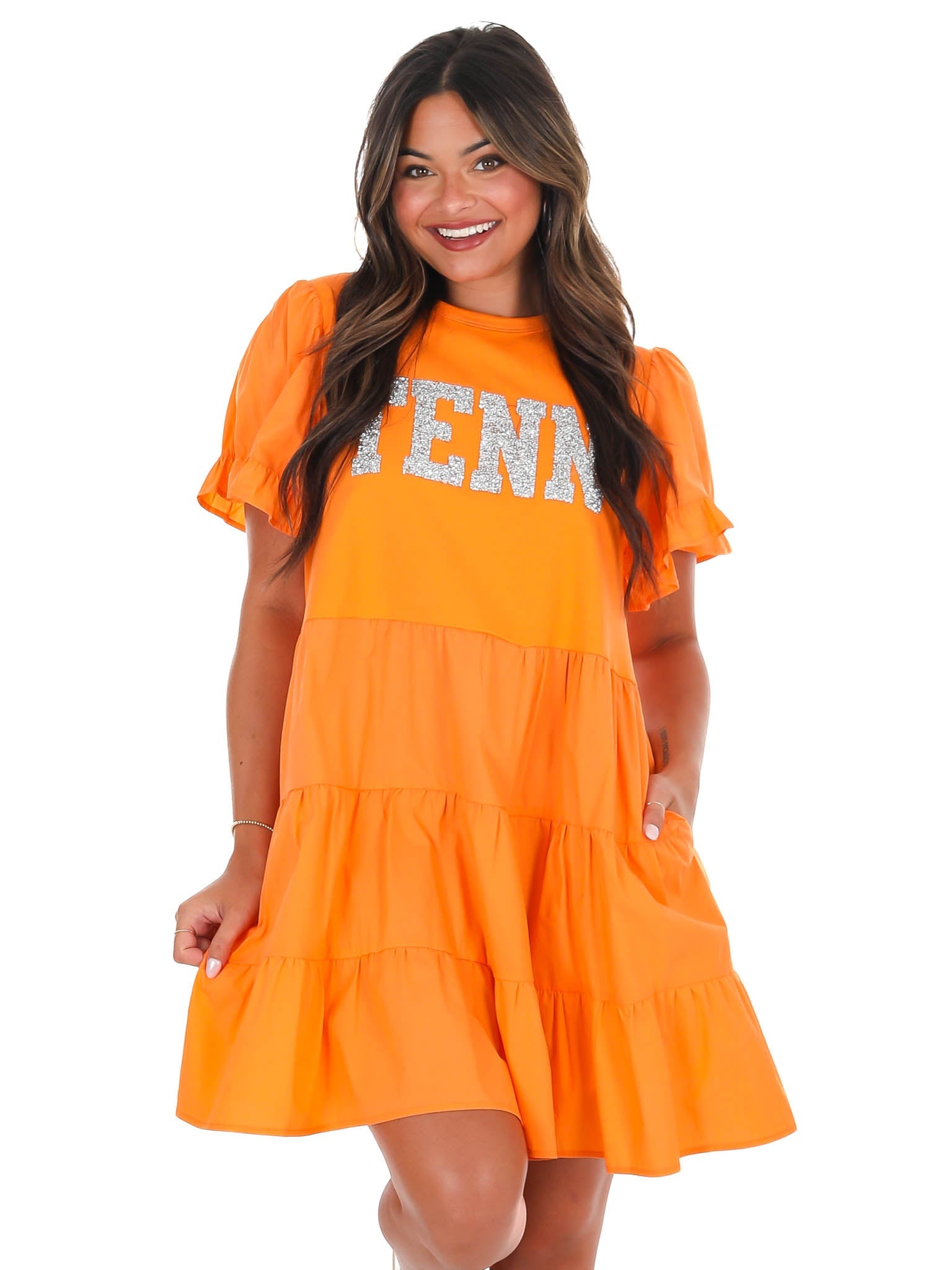 TENN Ruffle Mini Dress