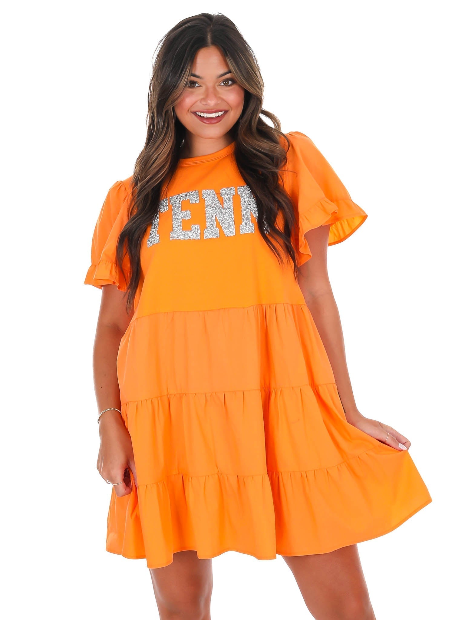 TENN Ruffle Mini Dress