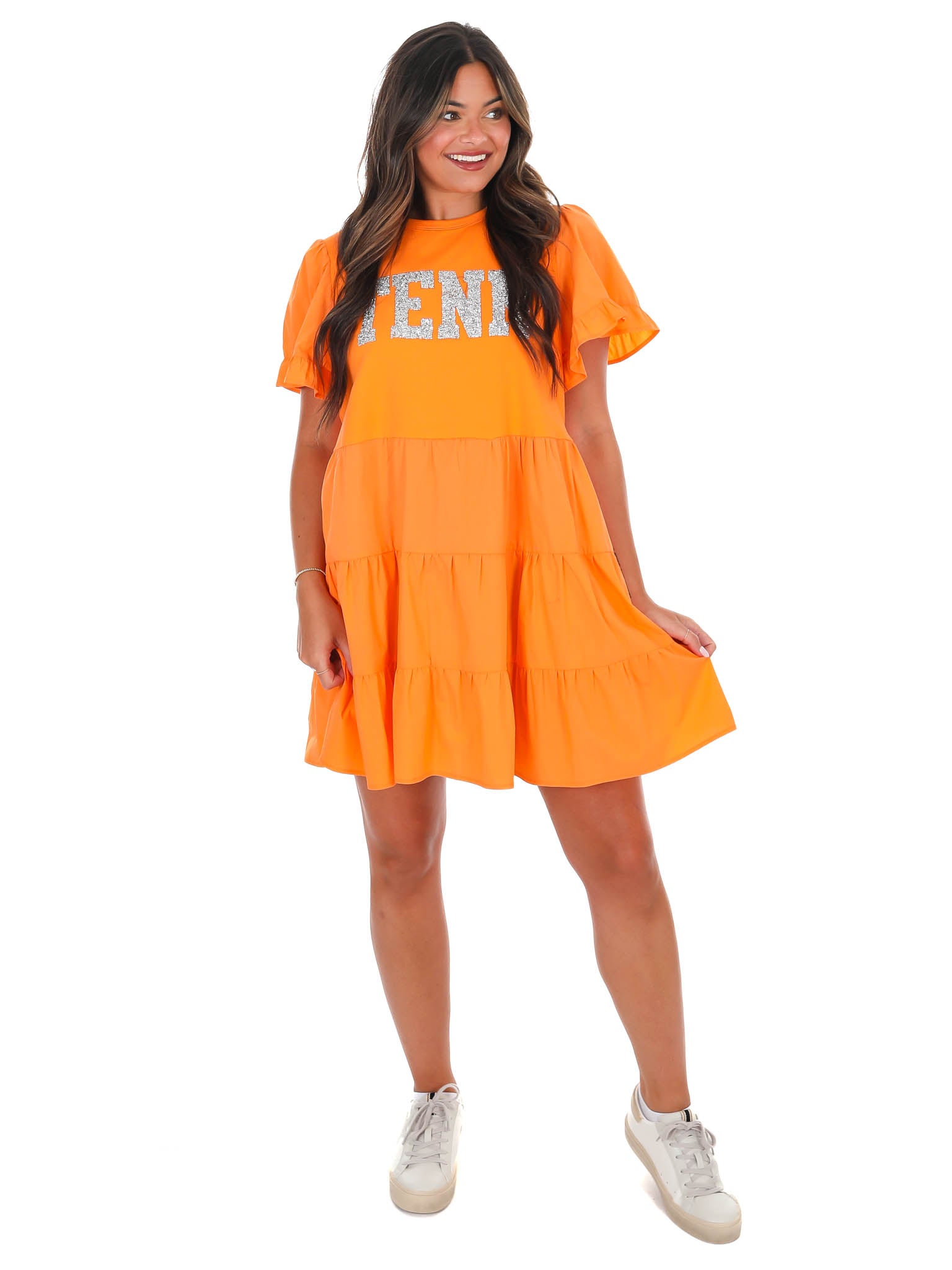 TENN Ruffle Mini Dress
