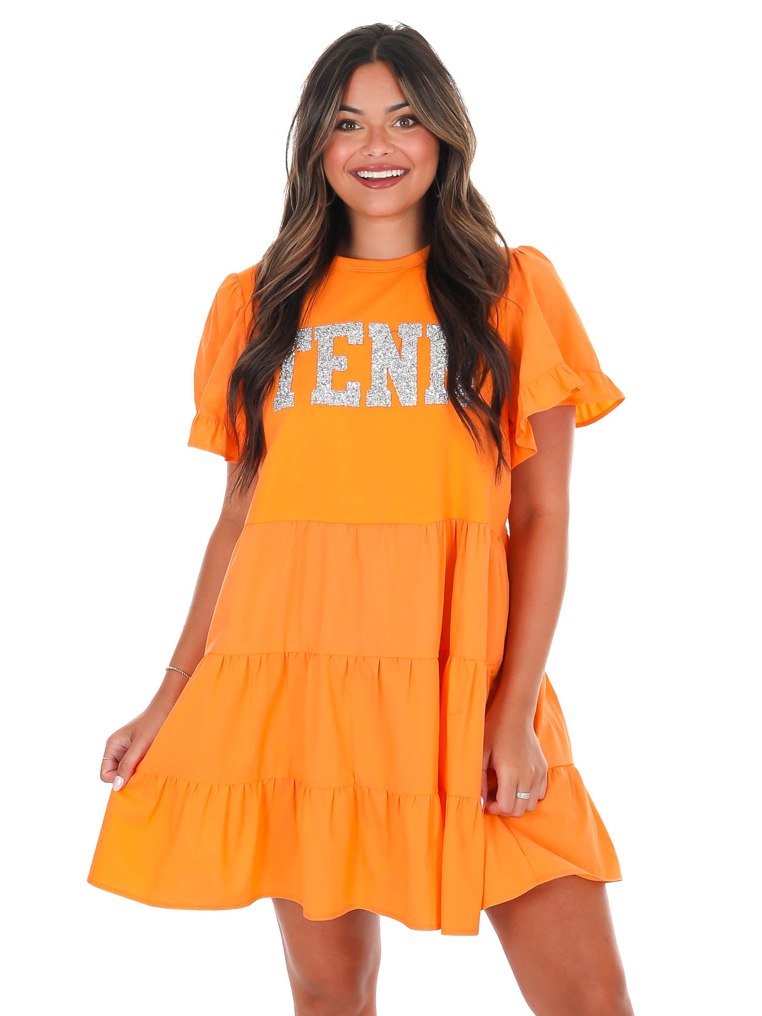 TENN Ruffle Mini Dress