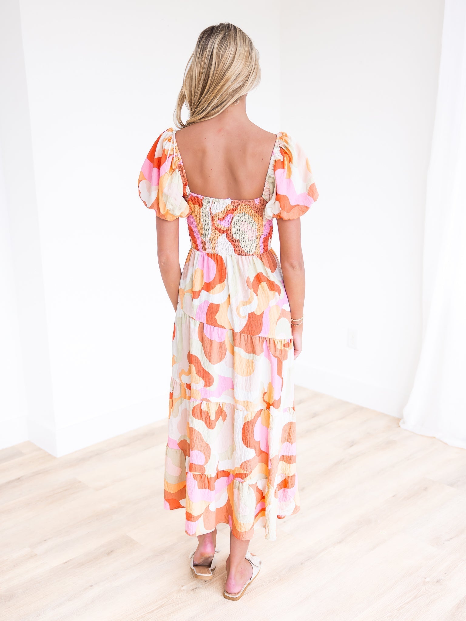 I'm A Believer Print Maxi Dress