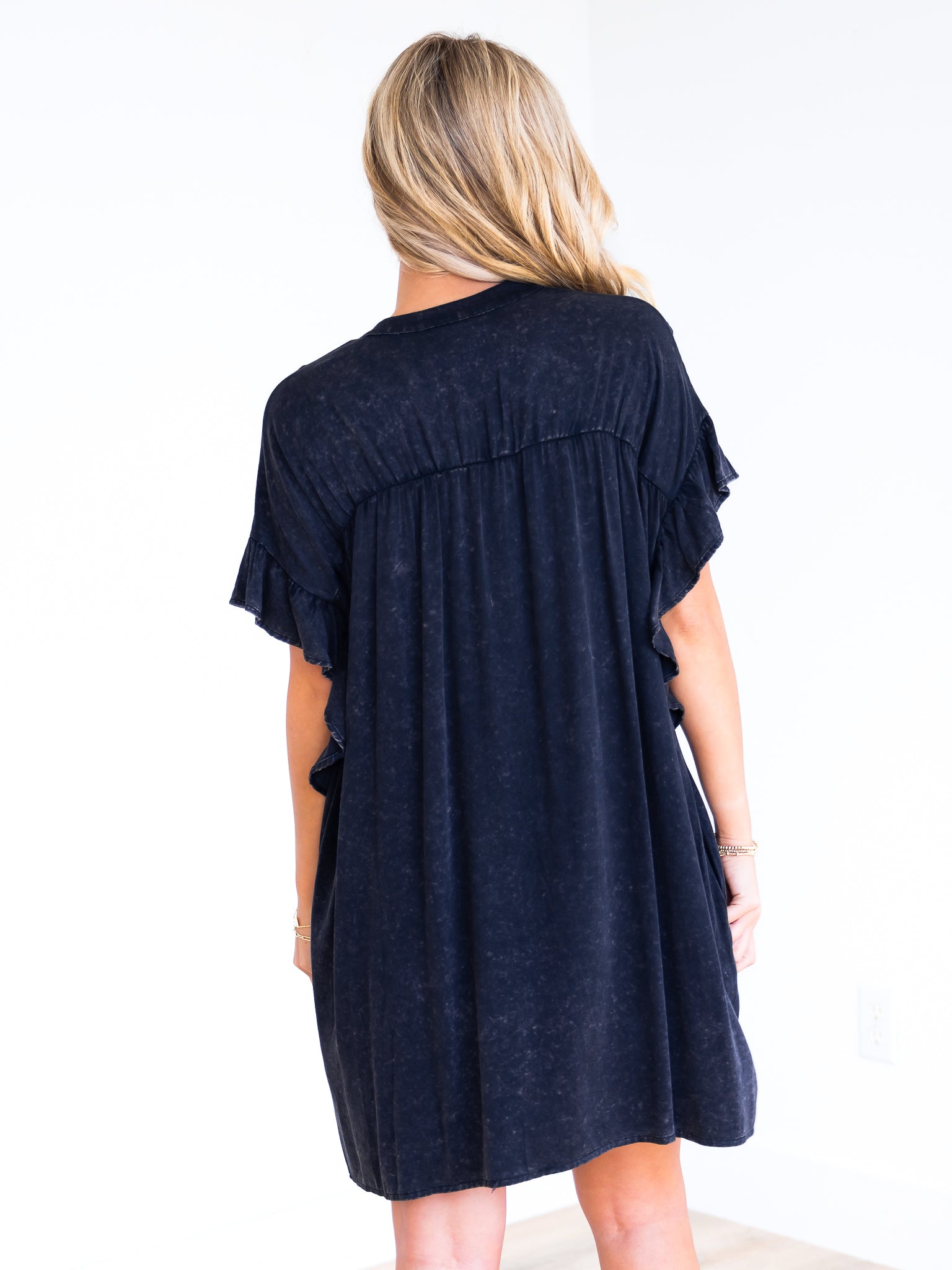 When She Loved Me Denim Dress