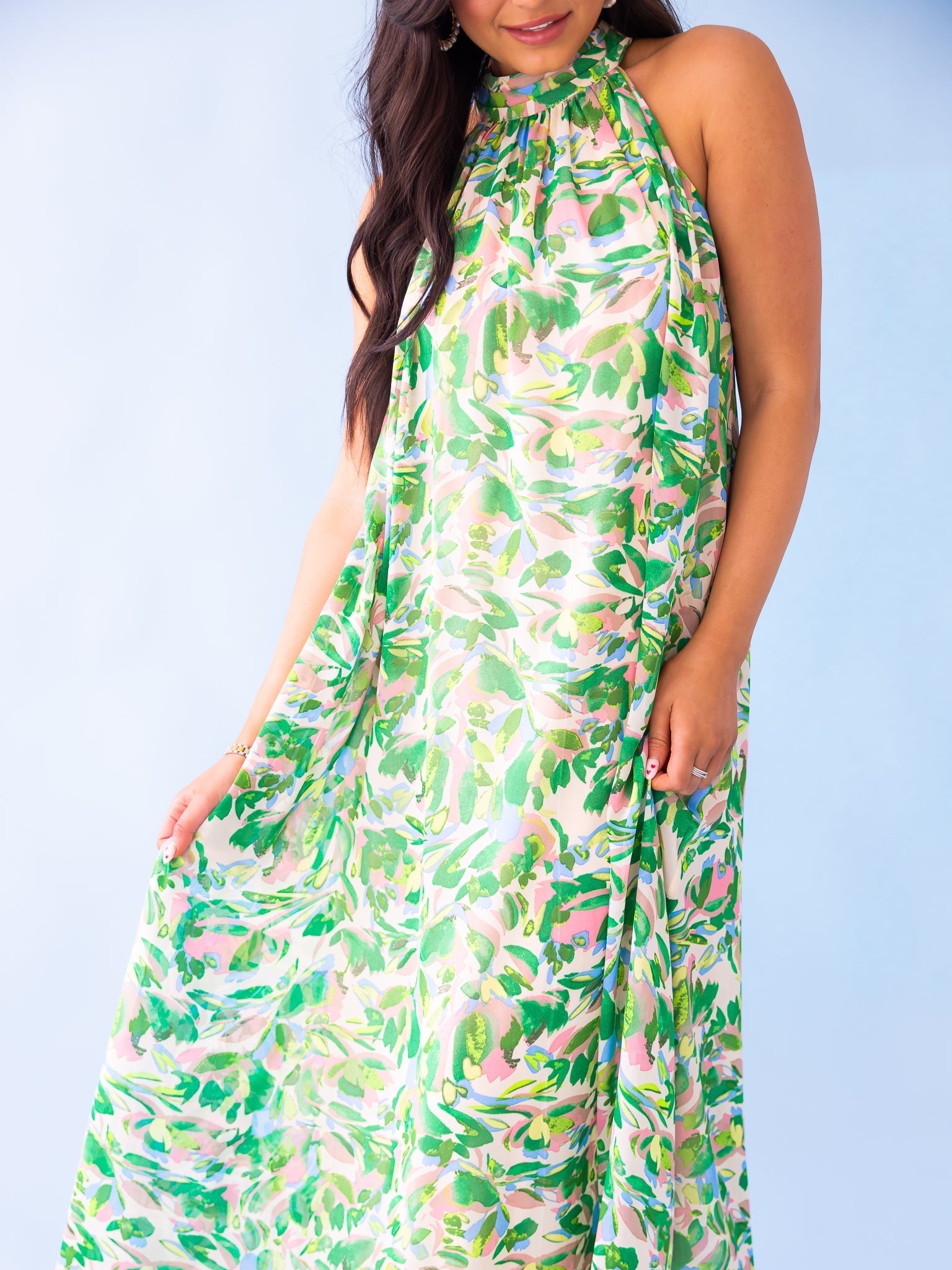 Say A Little Prayer Floral Maxi Dress