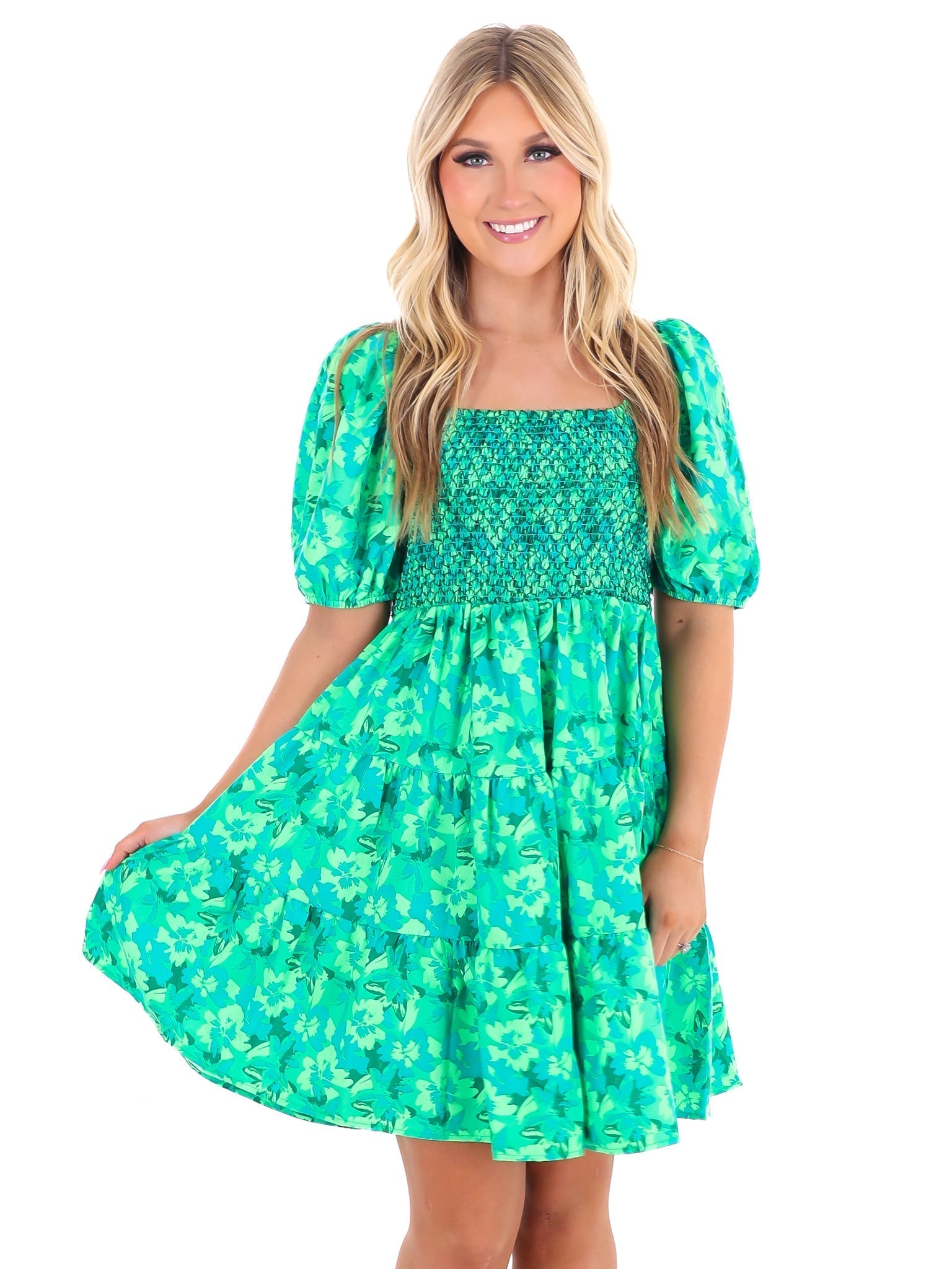 Chase Her Floral Mini Dress