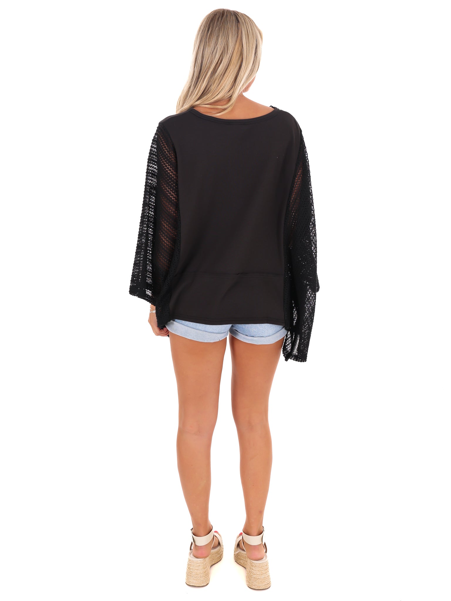 Unfiltered Joy Poncho Top