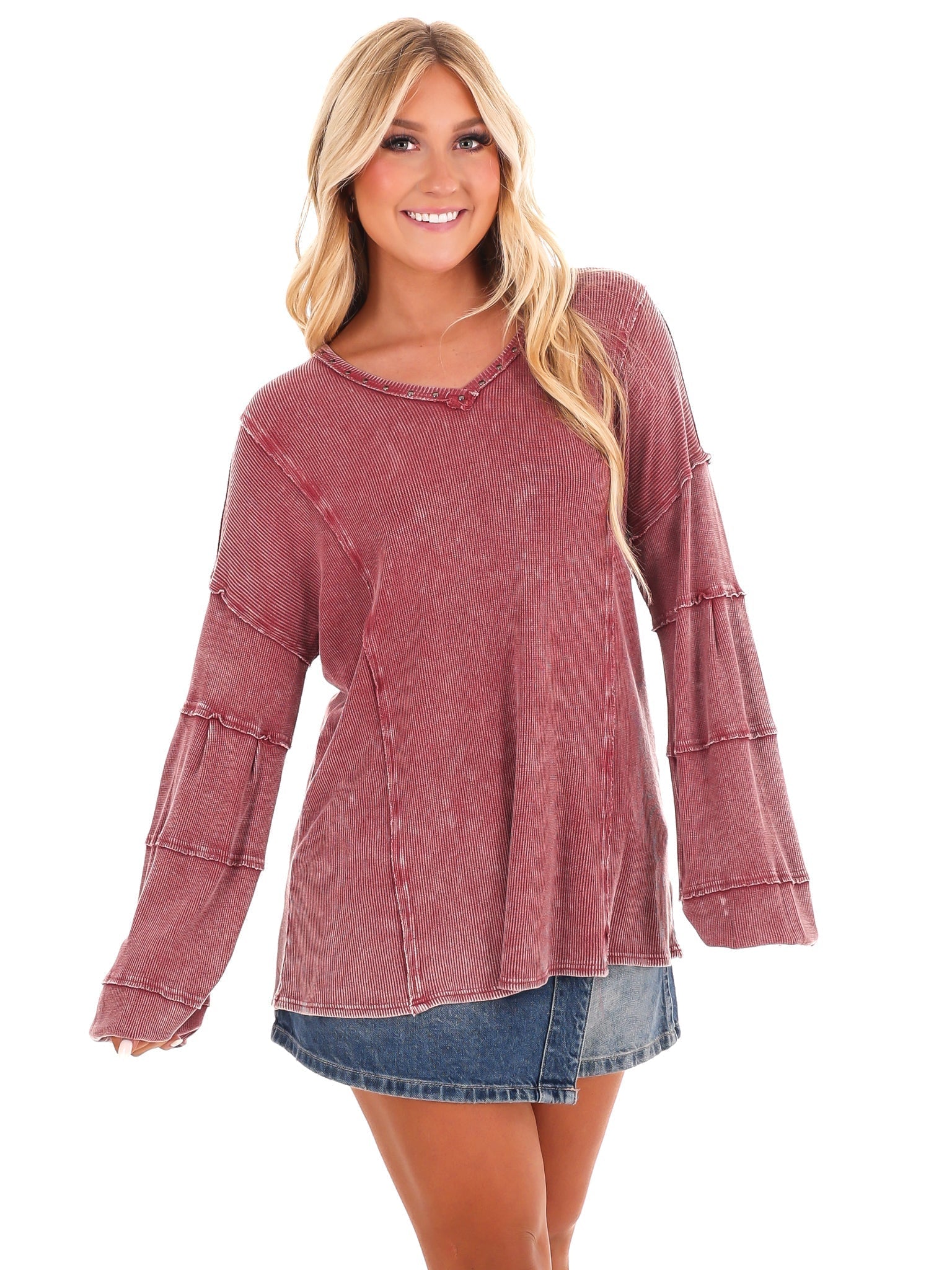 Grit and Grace Mineral Wash Top