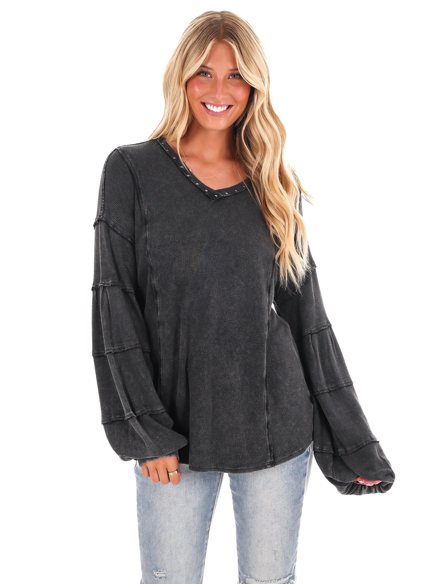 Grit and Grace Mineral Wash Top