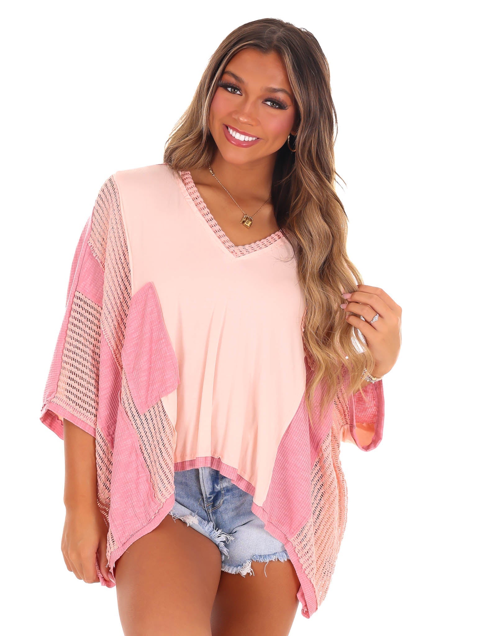 Change Your Mind Contrast Top