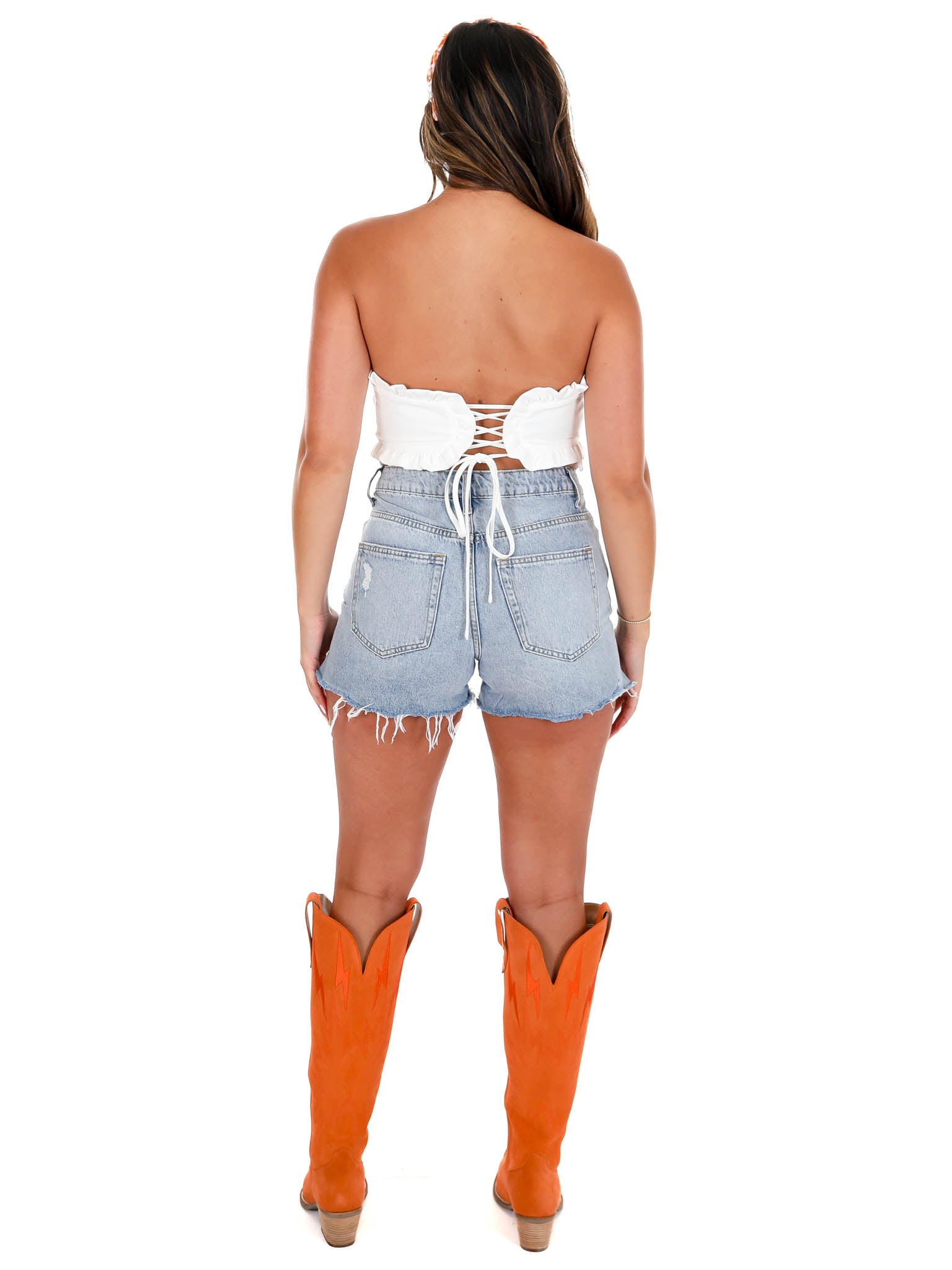 You Had Me At Football Crop Top