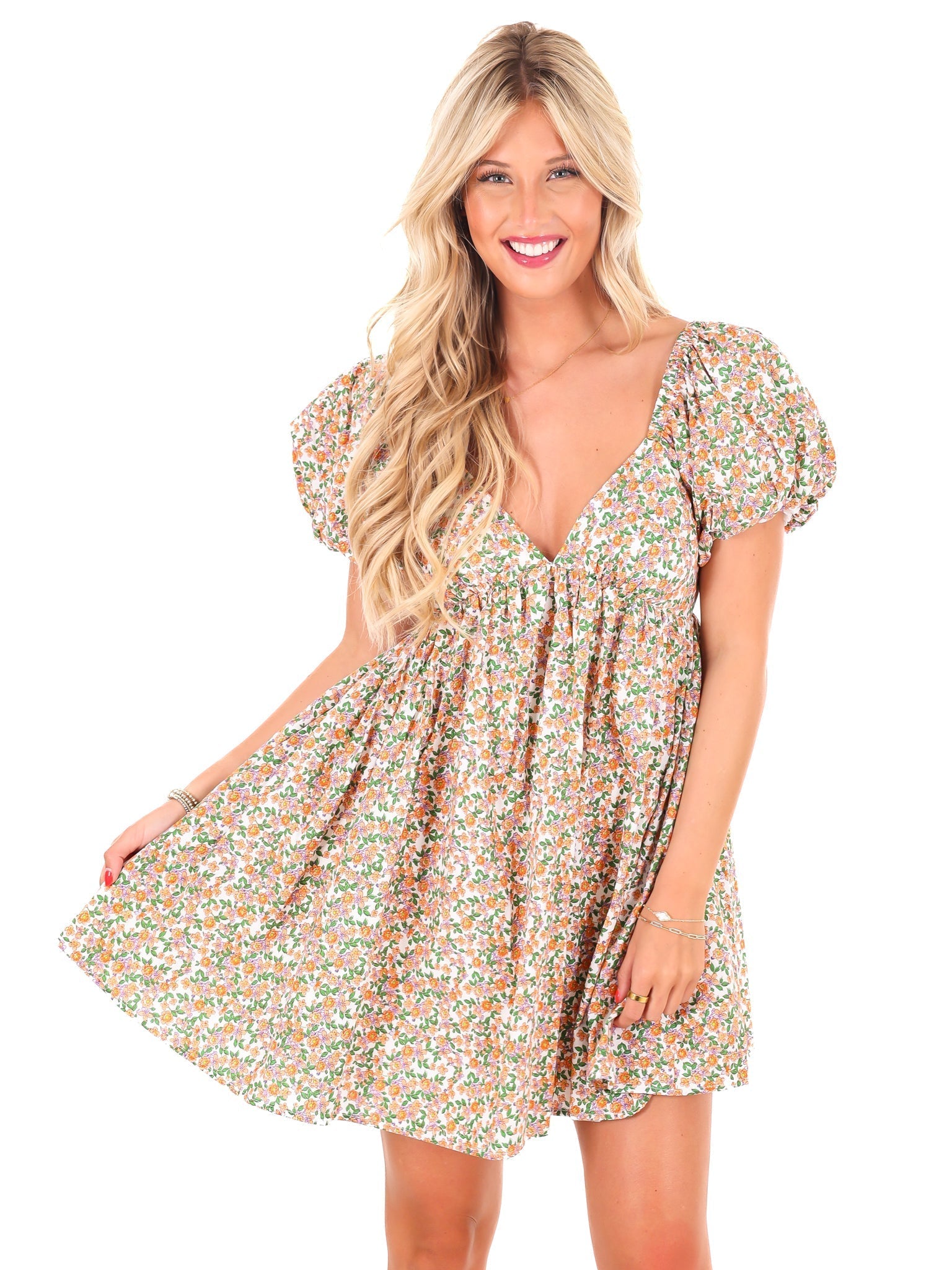 One Thing Right Floral Dress