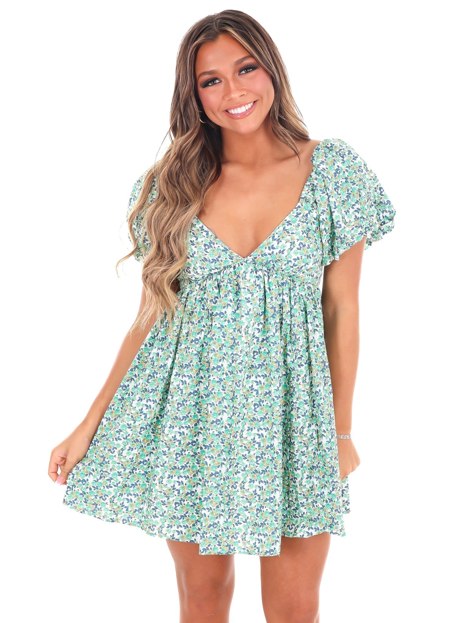 One Thing Right Floral Dress