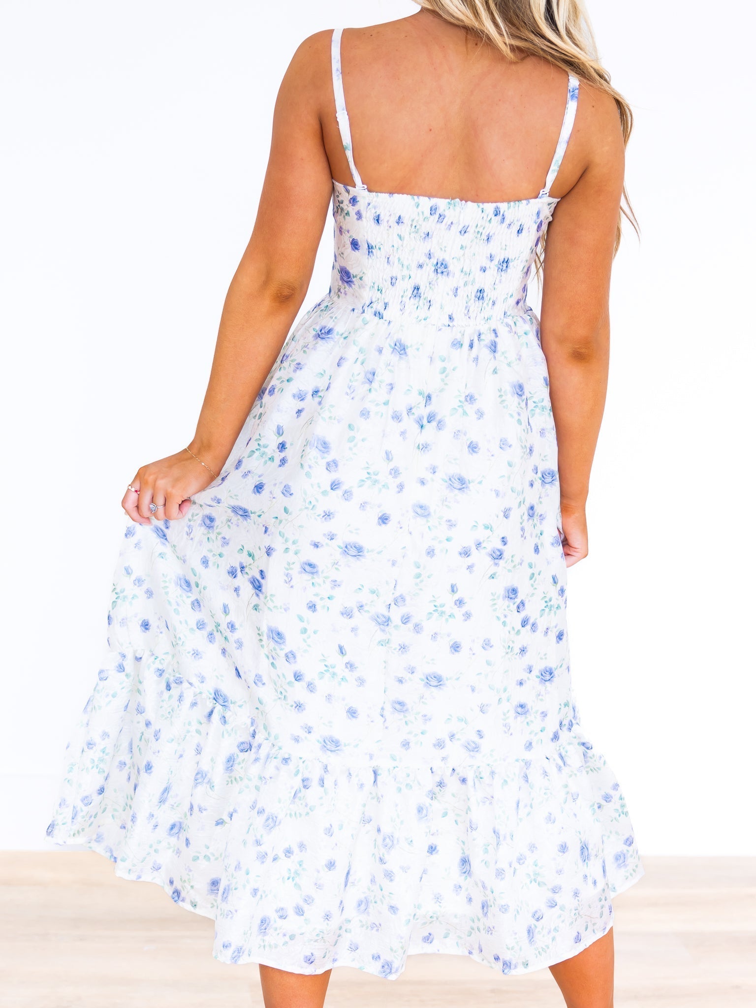 Luck Be A Lady Floral Dress