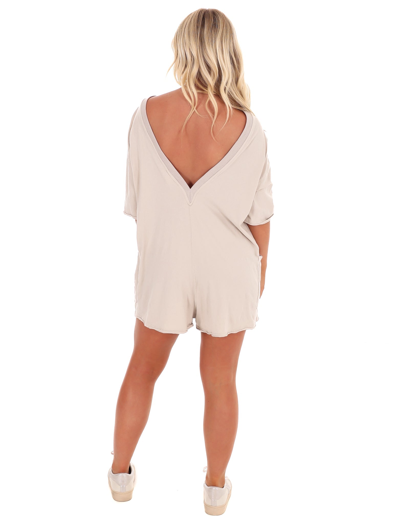 All Yours Washed Romper