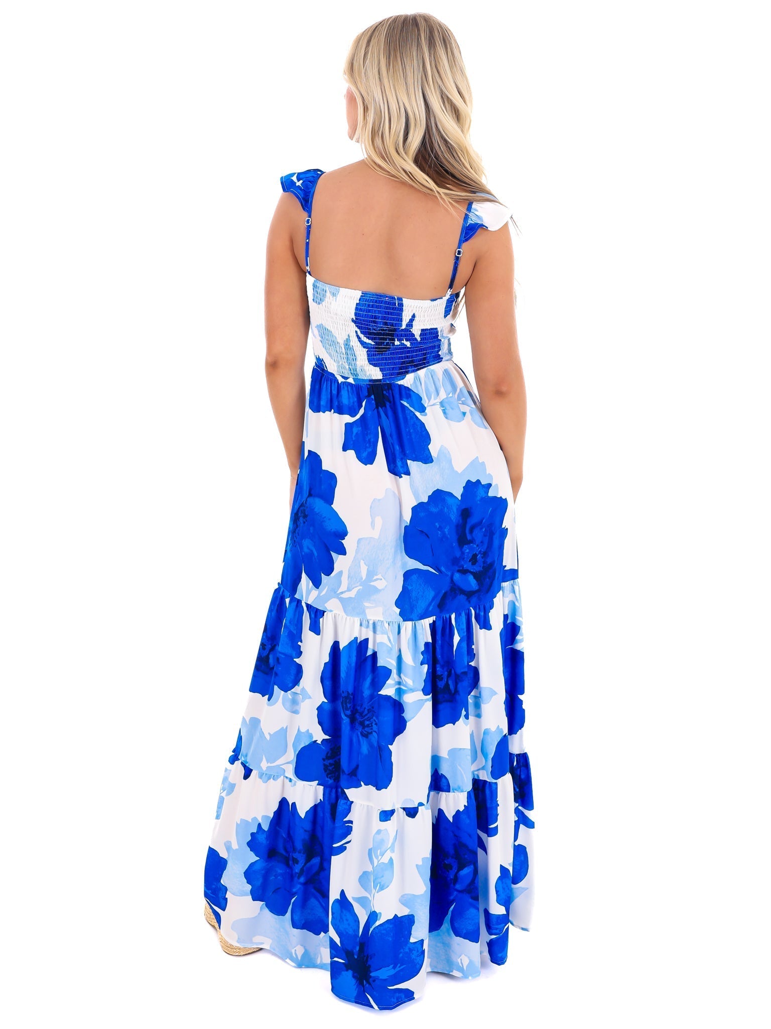 Move Forward Floral Maxi Dress