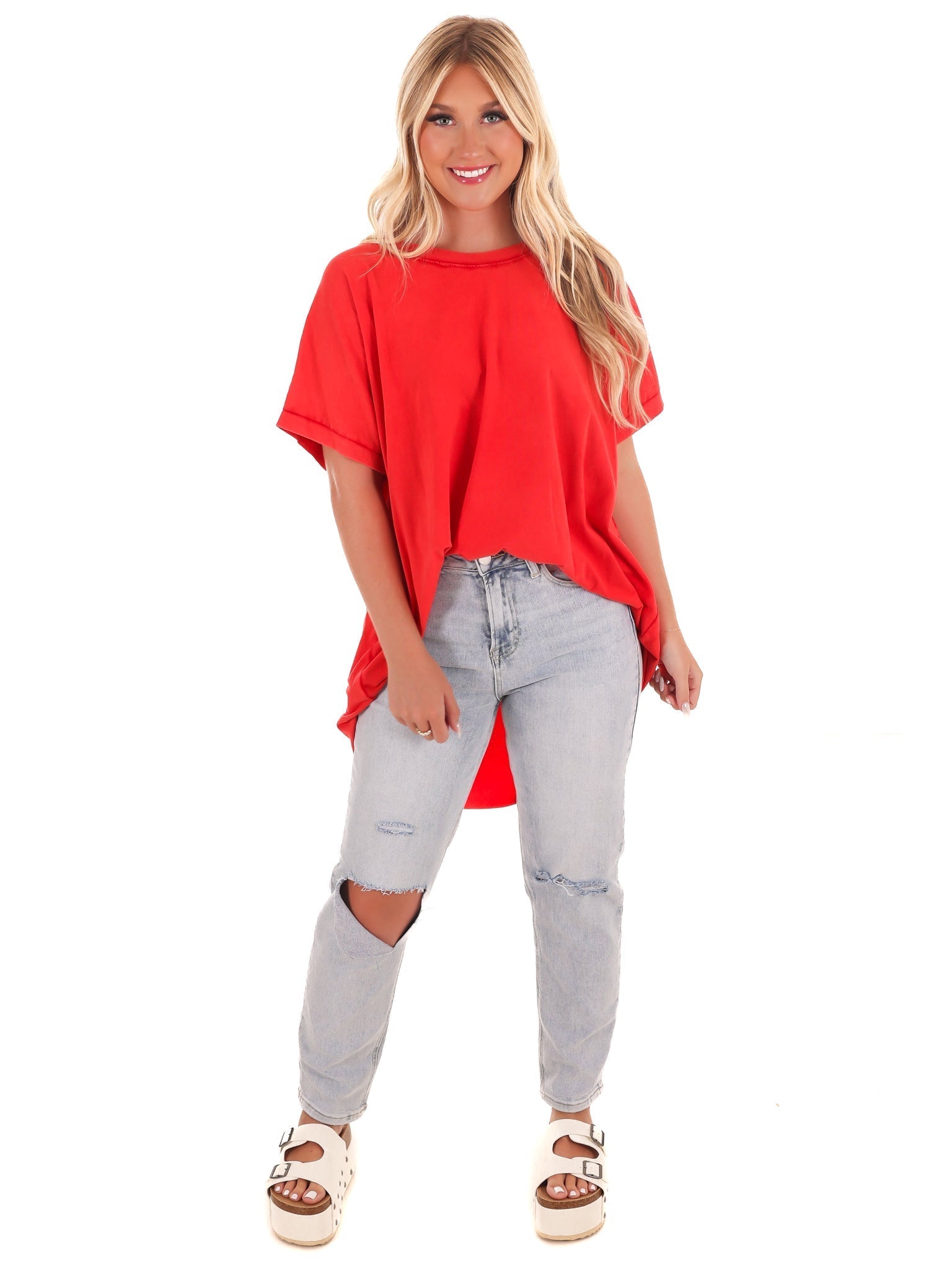 Timeless Trend High Low Top