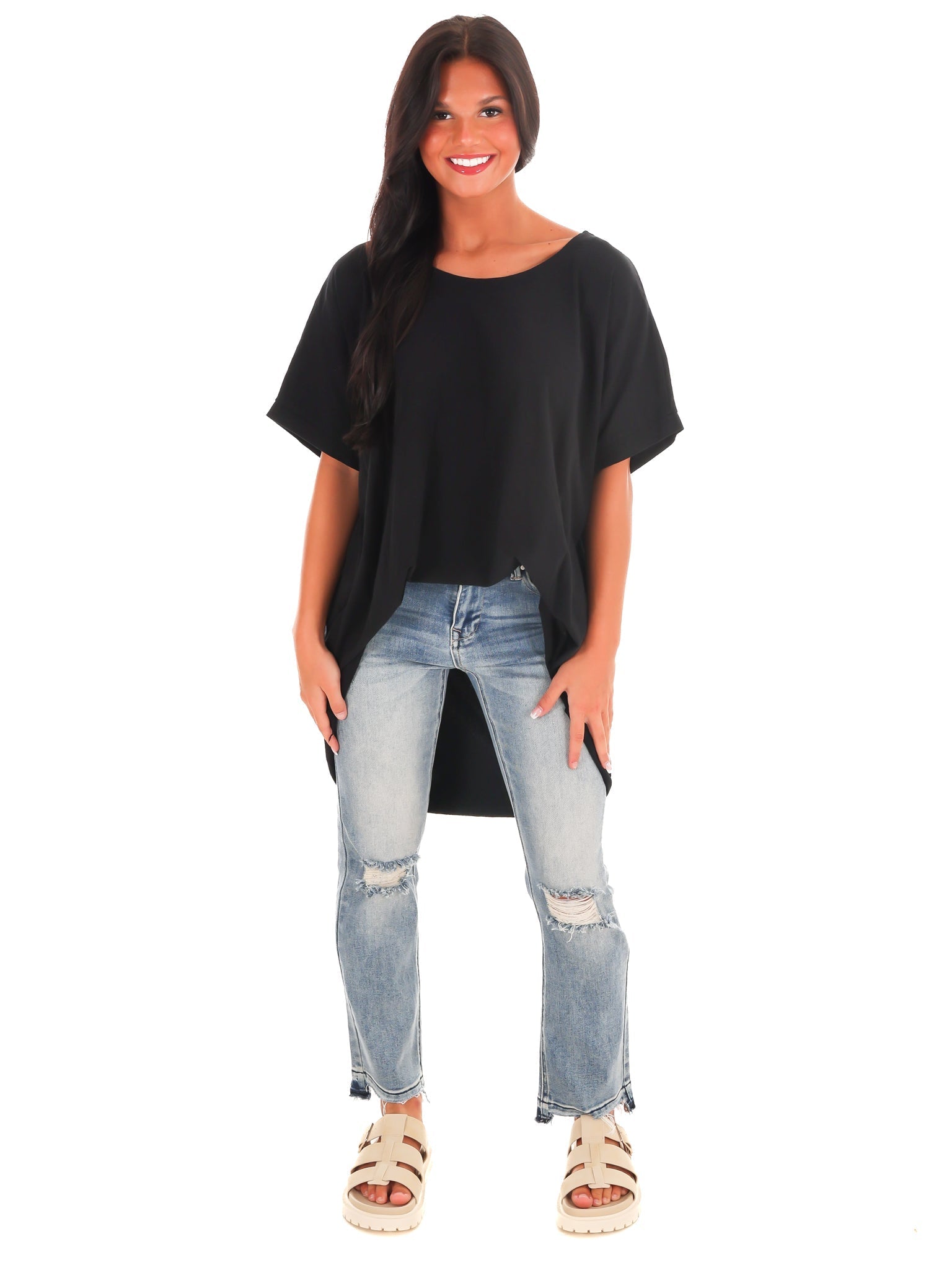 Timeless Trend High Low Top