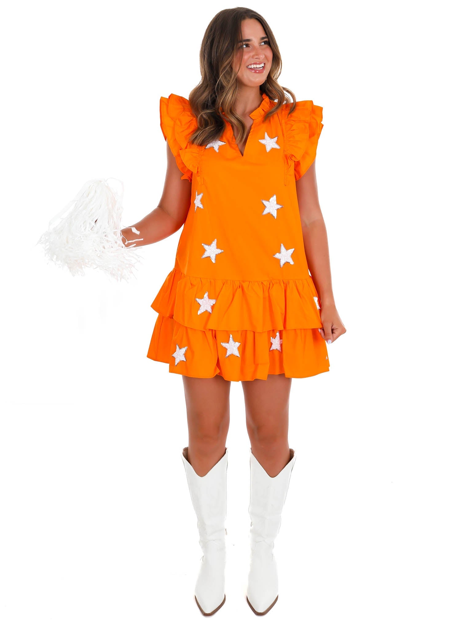 Win It All Sequin Star Dress