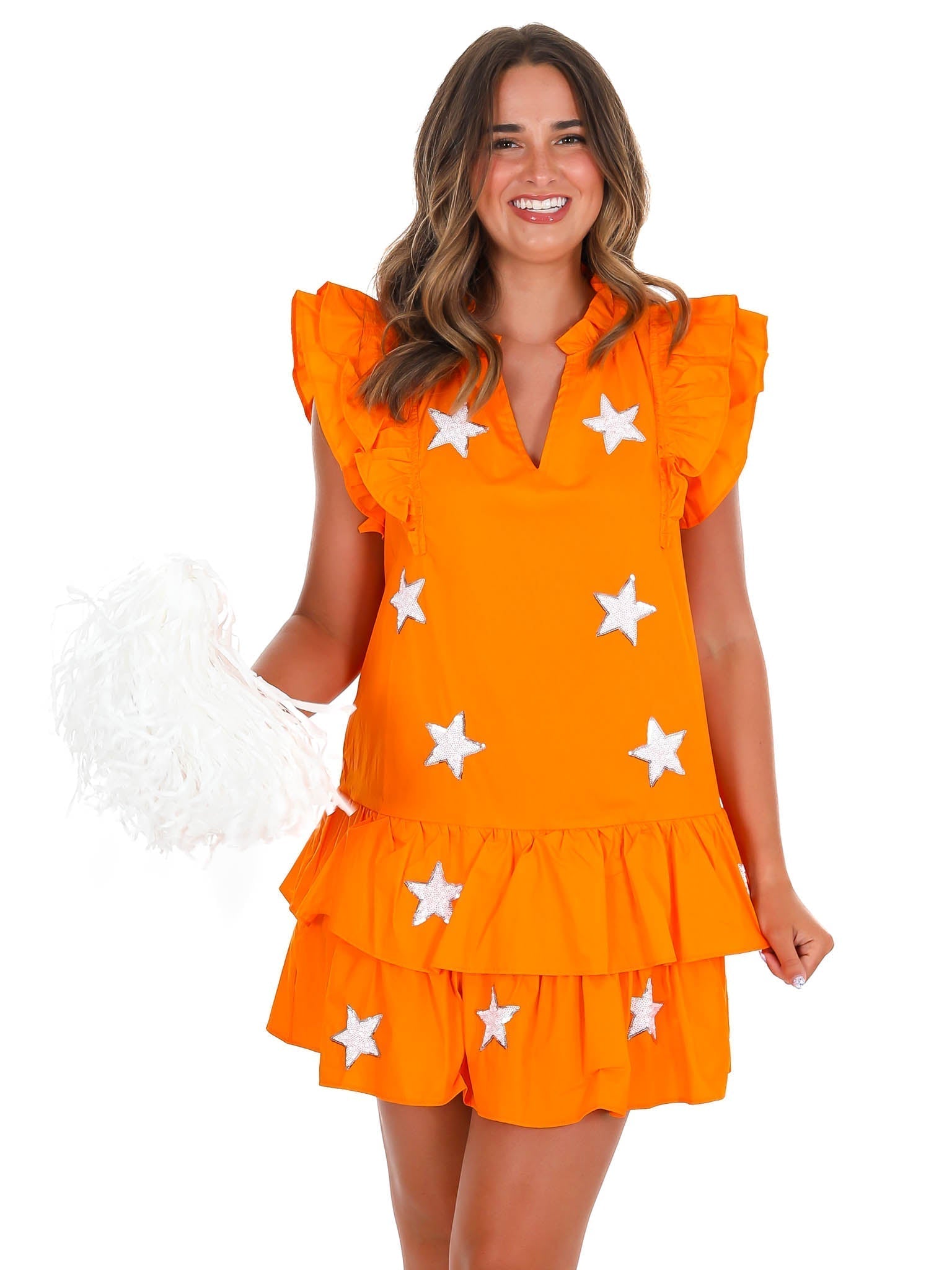 Win It All Sequin Star Dress